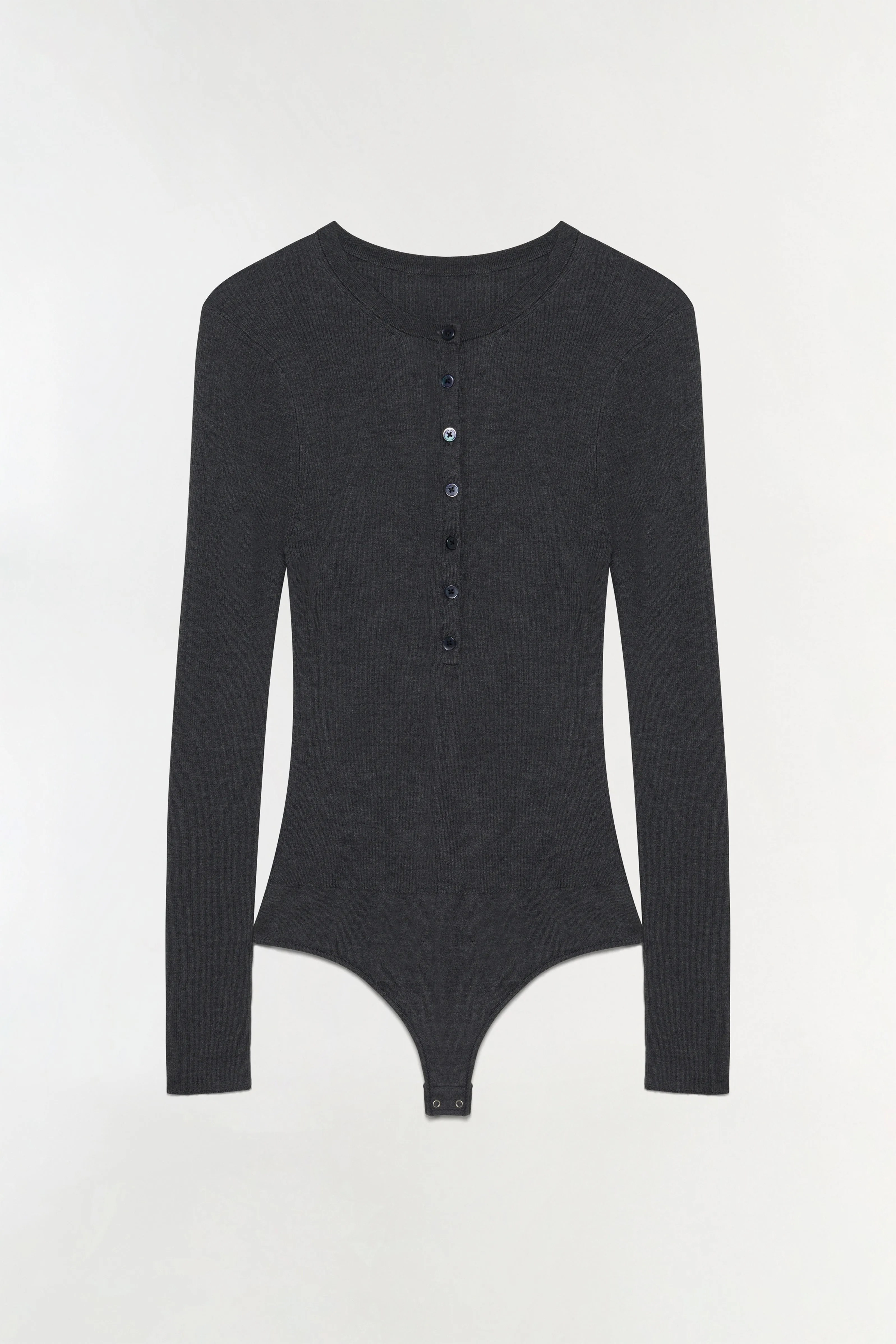 Susanne Silk Cashmere Henley Bodysuit sold by Simkhai