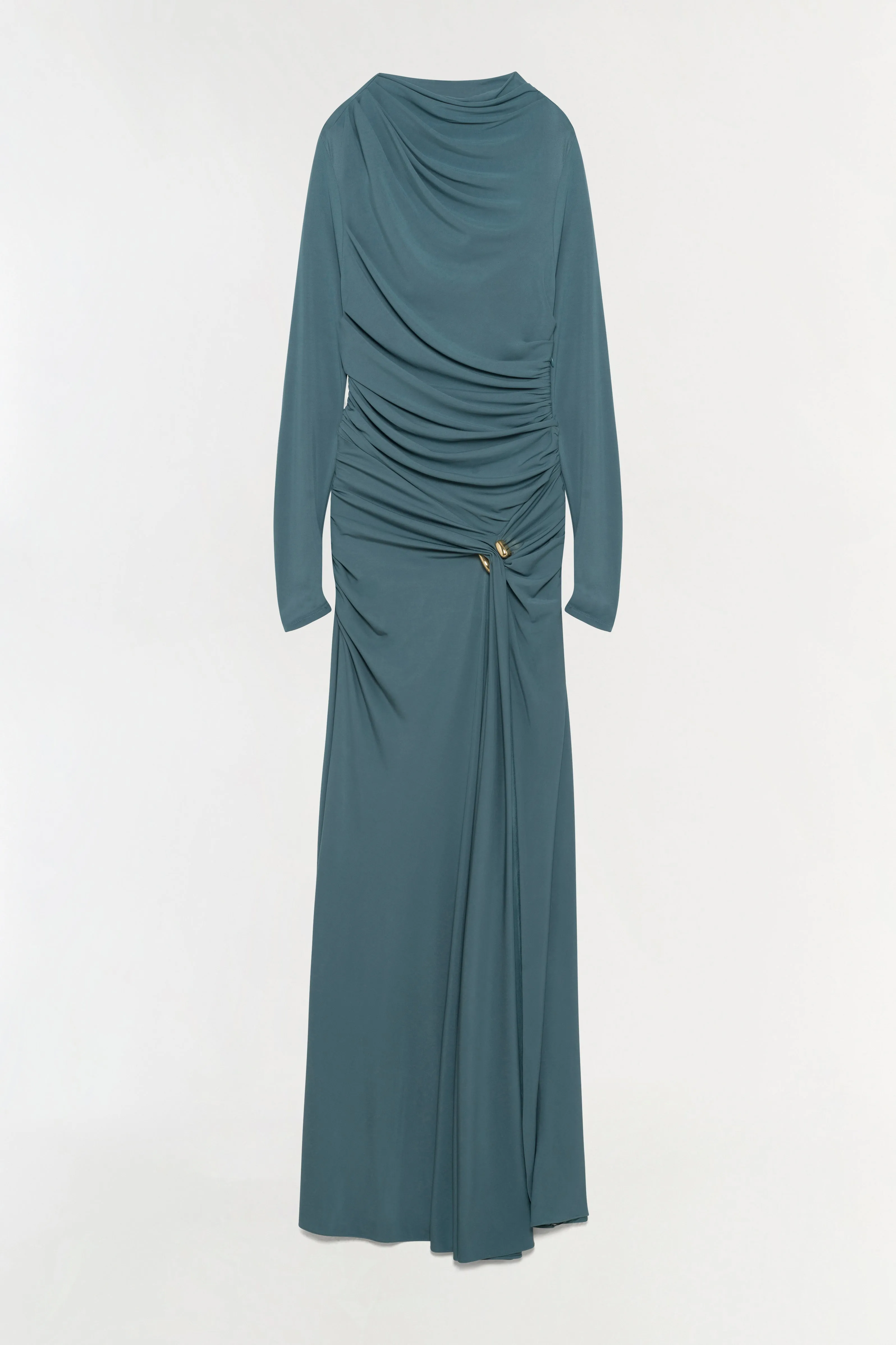 Eleanora Draped Jersey Gown sold by Simkhai