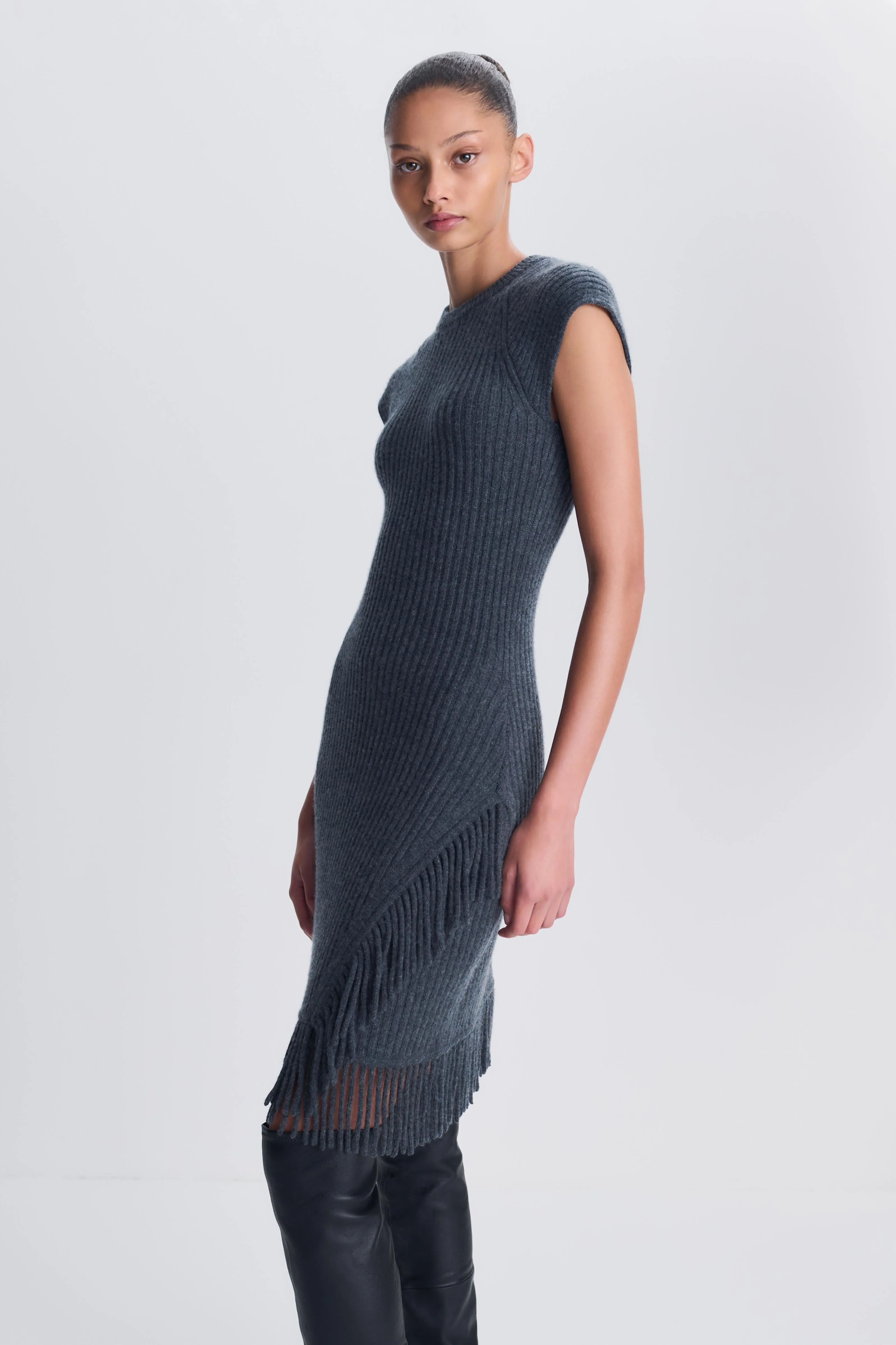 Margot Knit Fringe Mini Dress sold by Simkhai product image thumbnail 3