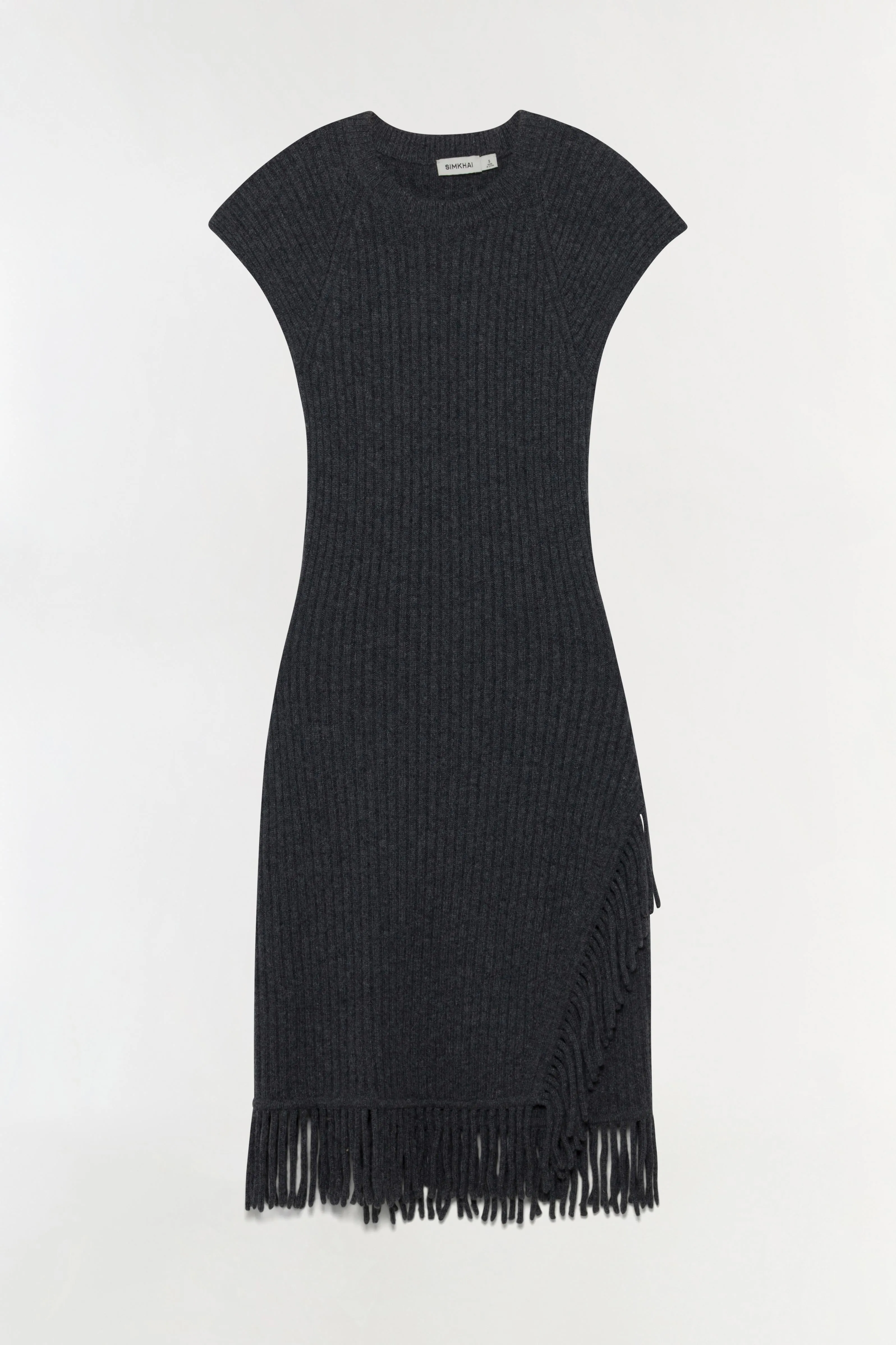 Margot Knit Fringe Mini Dress sold by Simkhai