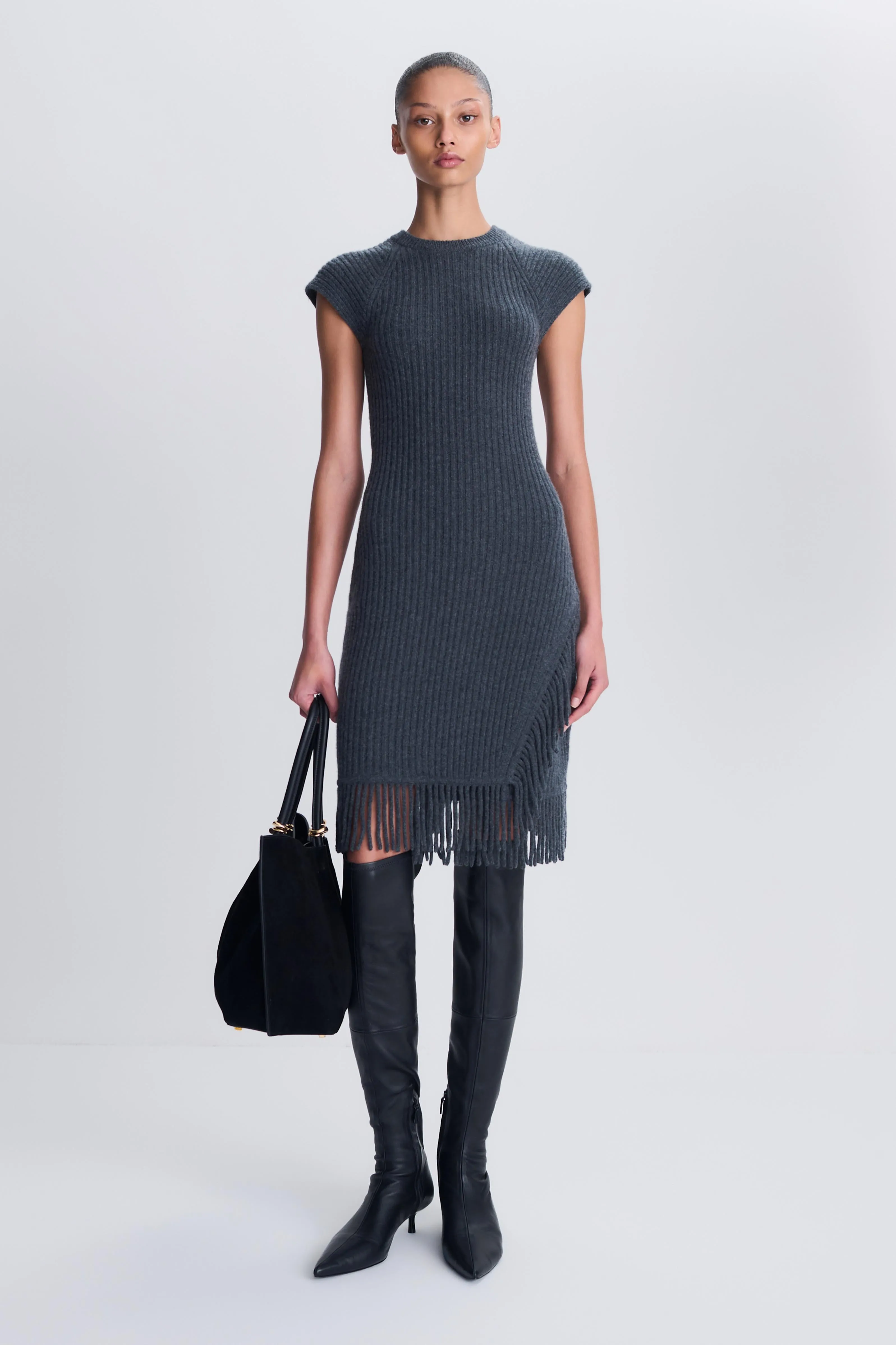 Margot Knit Fringe Mini Dress sold by Simkhai product image thumbnail 2