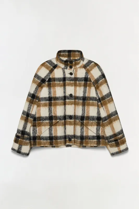 Virelle Plaid Jacket made by Simkhai