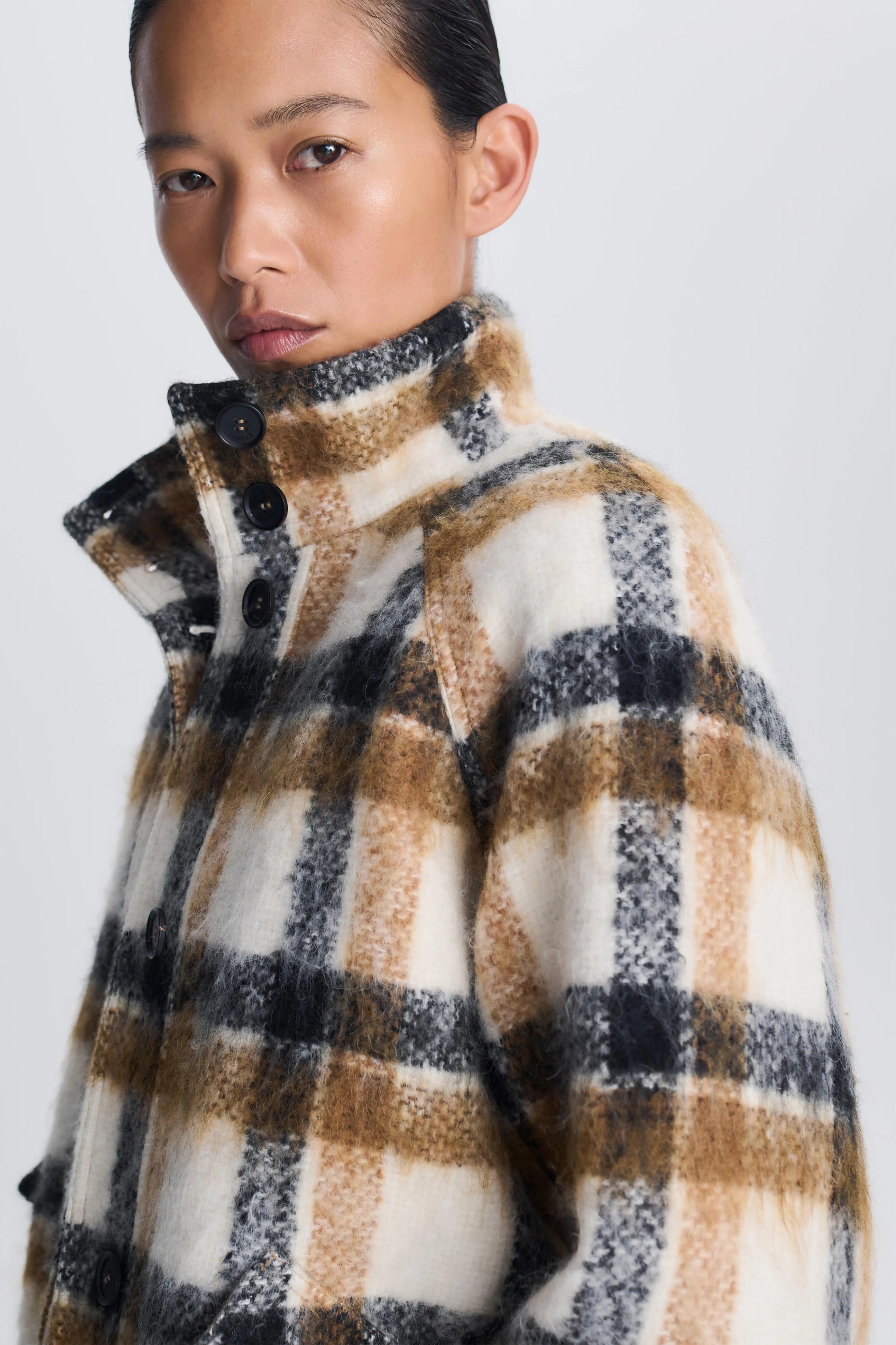 Virelle Plaid Jacket sold by Simkhai product image thumbnail 3