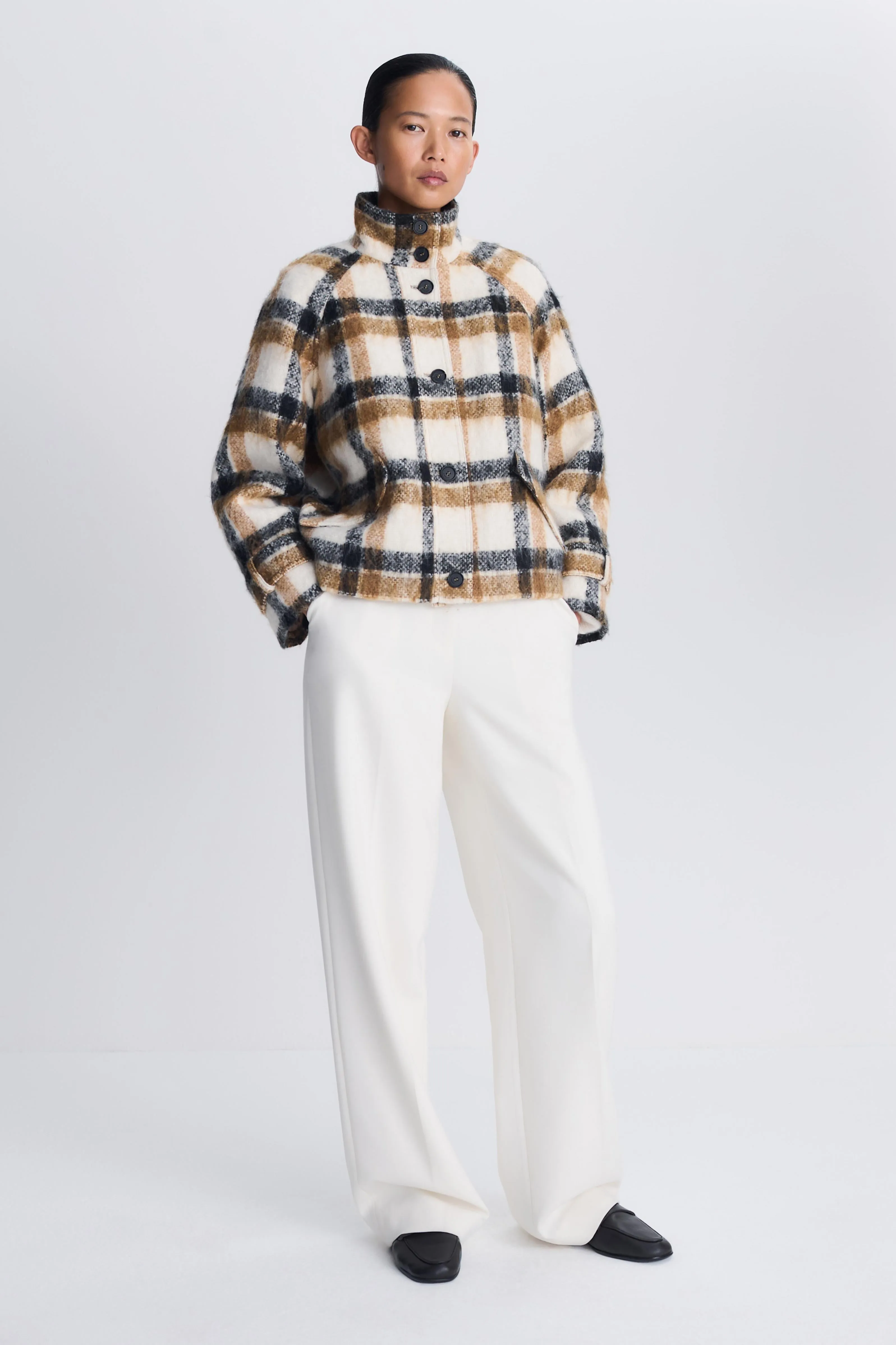 Virelle Plaid Jacket sold by Simkhai product image thumbnail 2