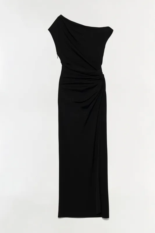 Josefine Draped Midi Dress made by Simkhai