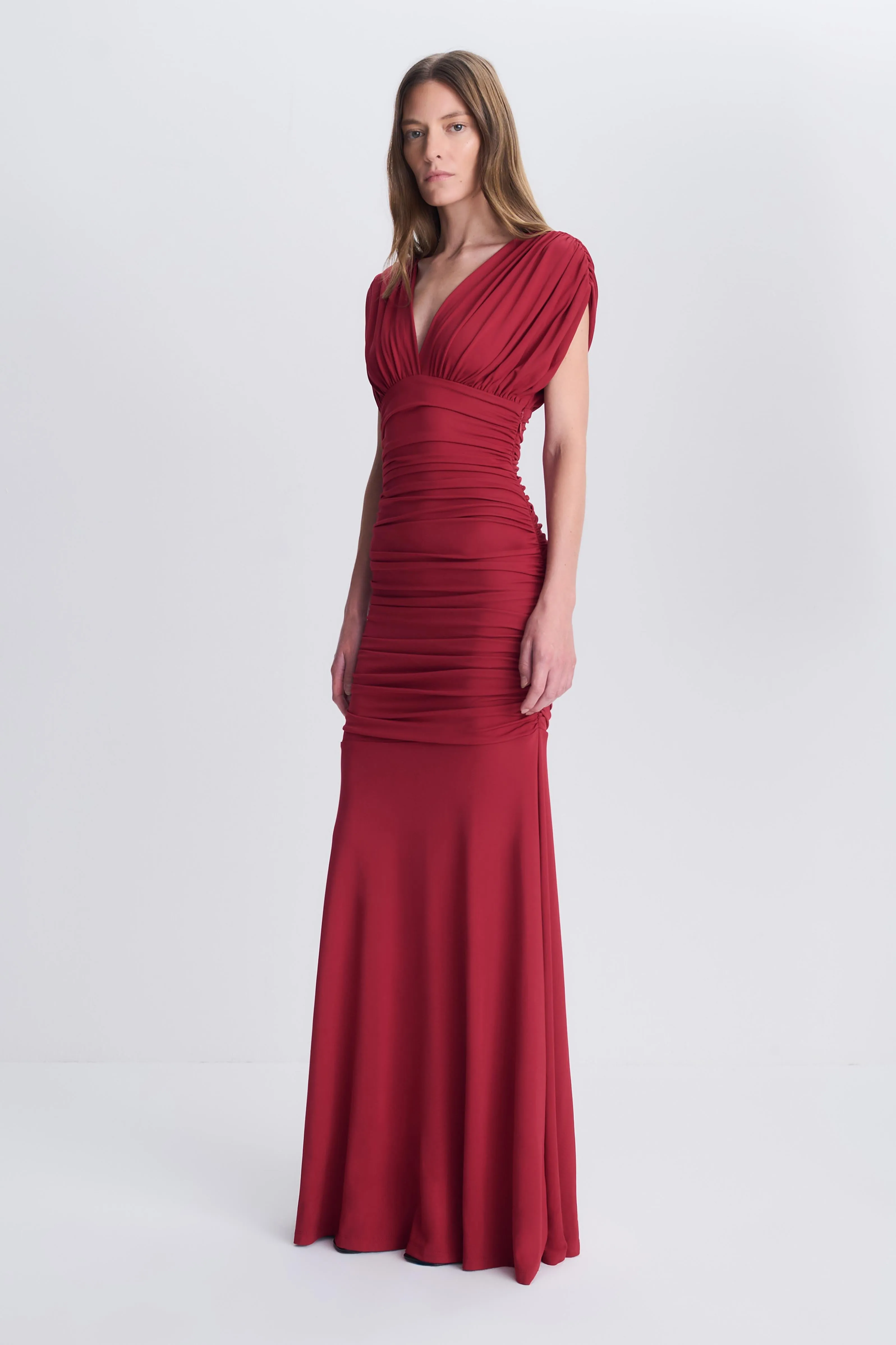Norvelle Draped Jersey Gown sold by Simkhai product image thumbnail 4