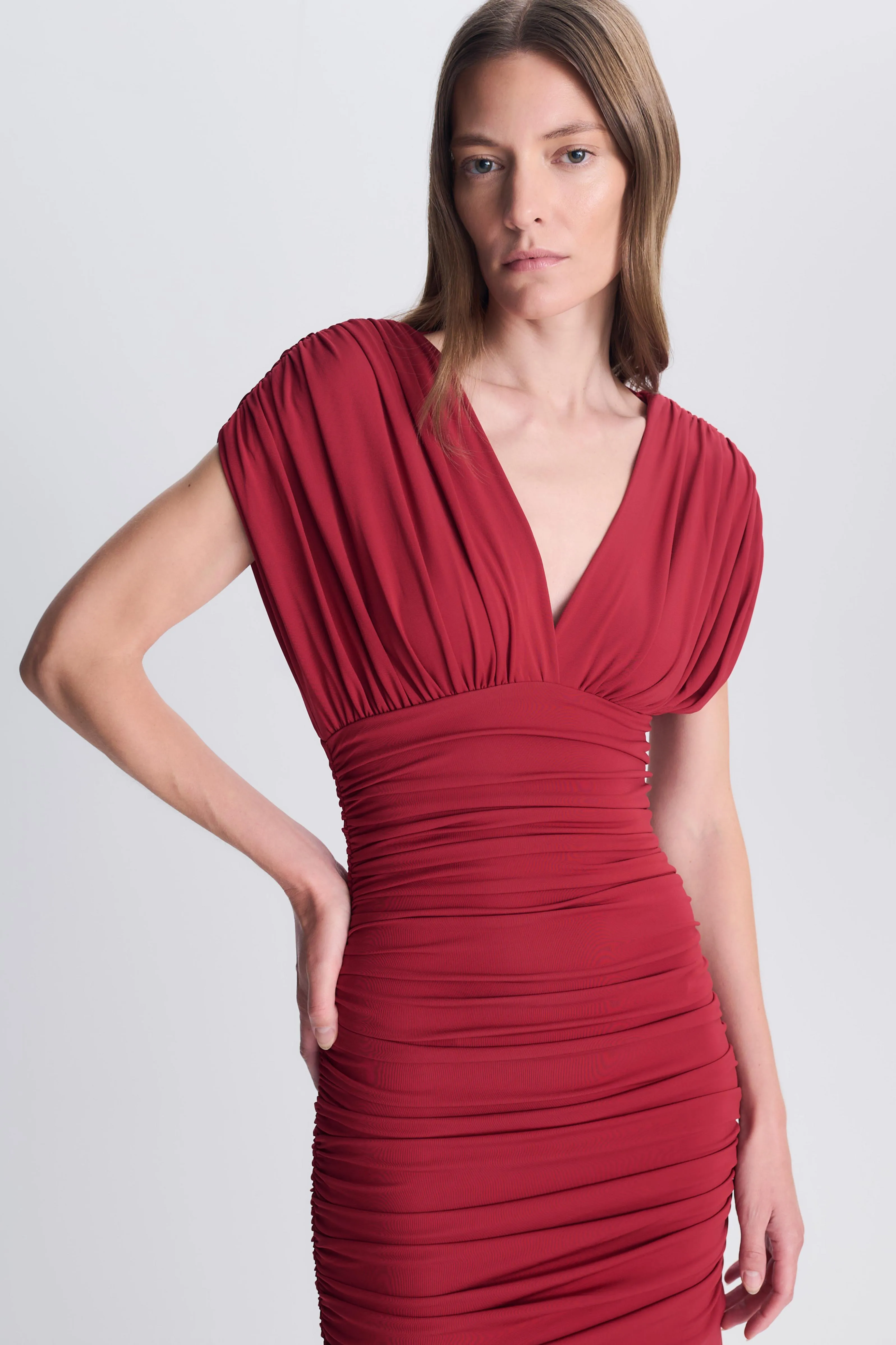 Norvelle Draped Jersey Gown sold by Simkhai product image thumbnail 3