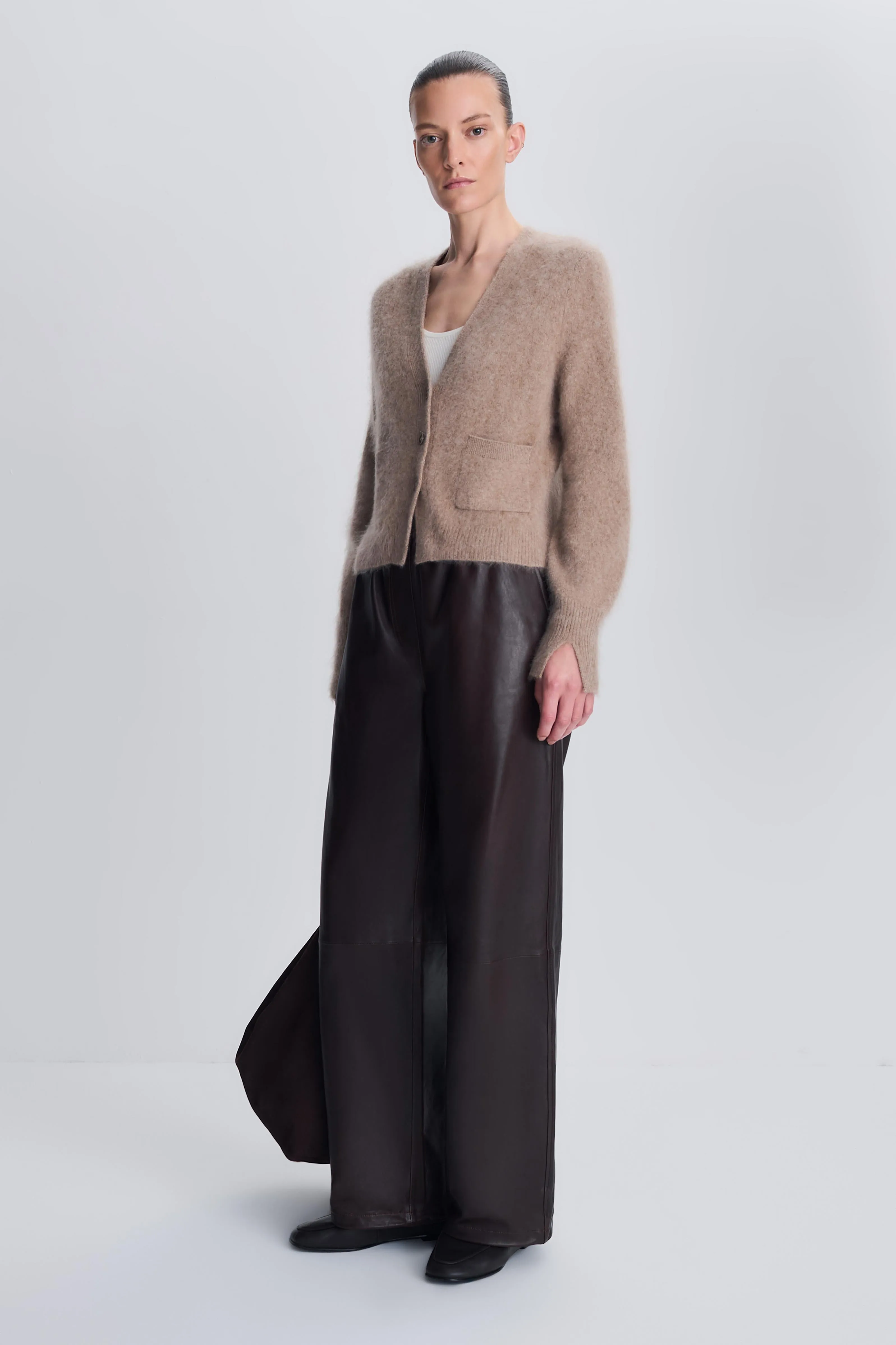 Claurice Brushed Knit Cardigan sold by Simkhai product image thumbnail 4