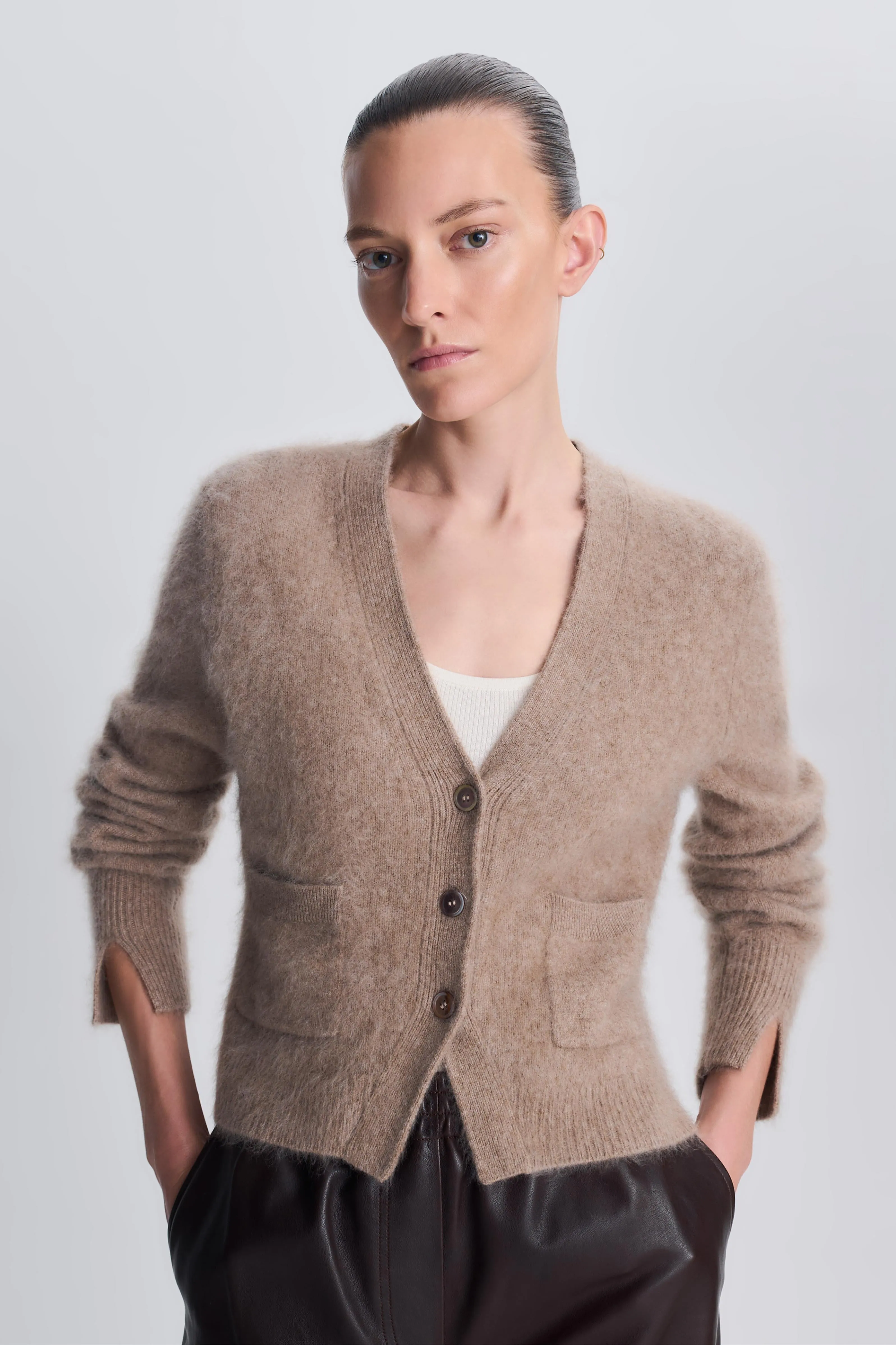 Claurice Brushed Knit Cardigan sold by Simkhai product image thumbnail 3