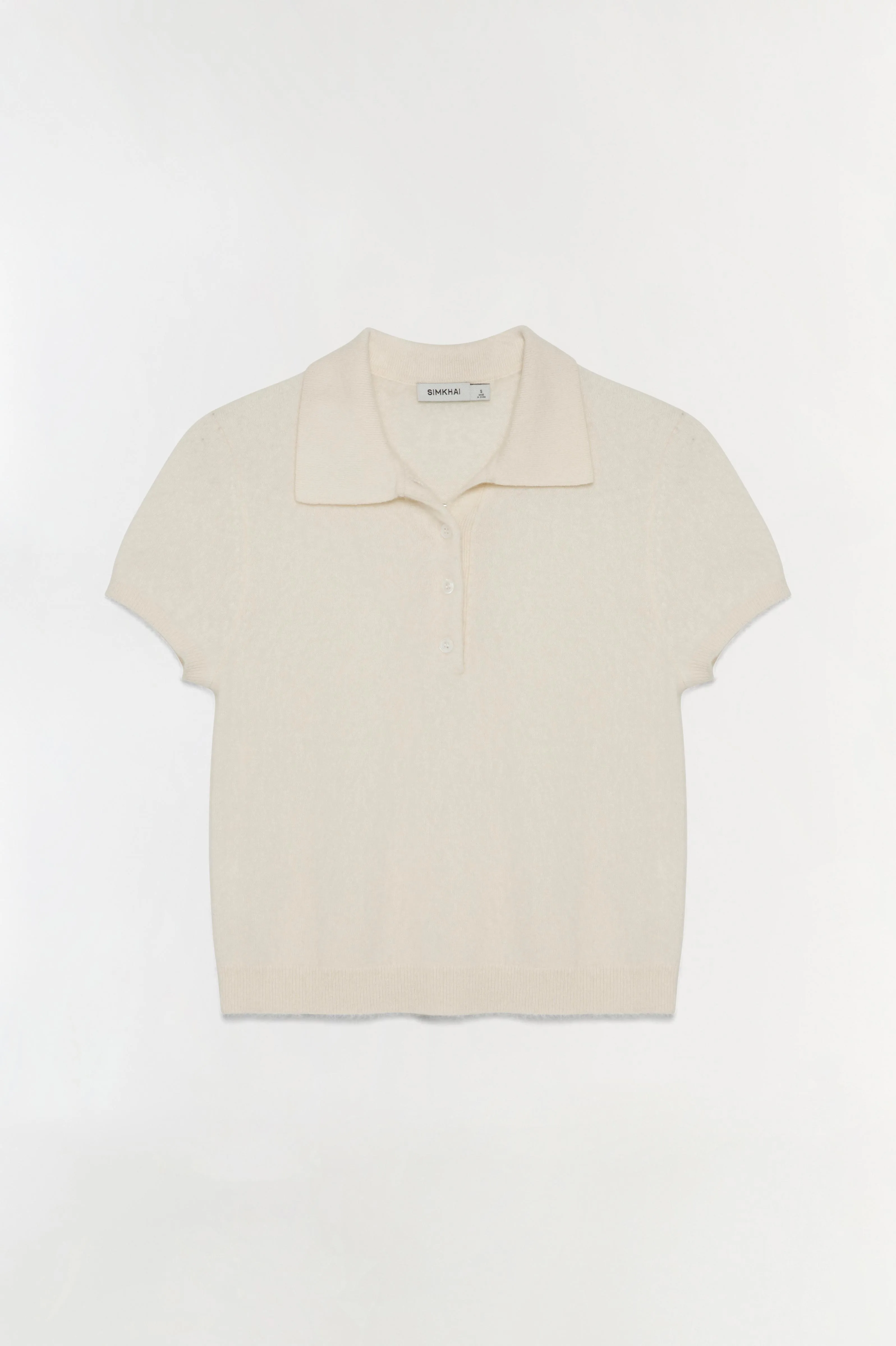 Ivy Brushed Knit Polo sold by Simkhai