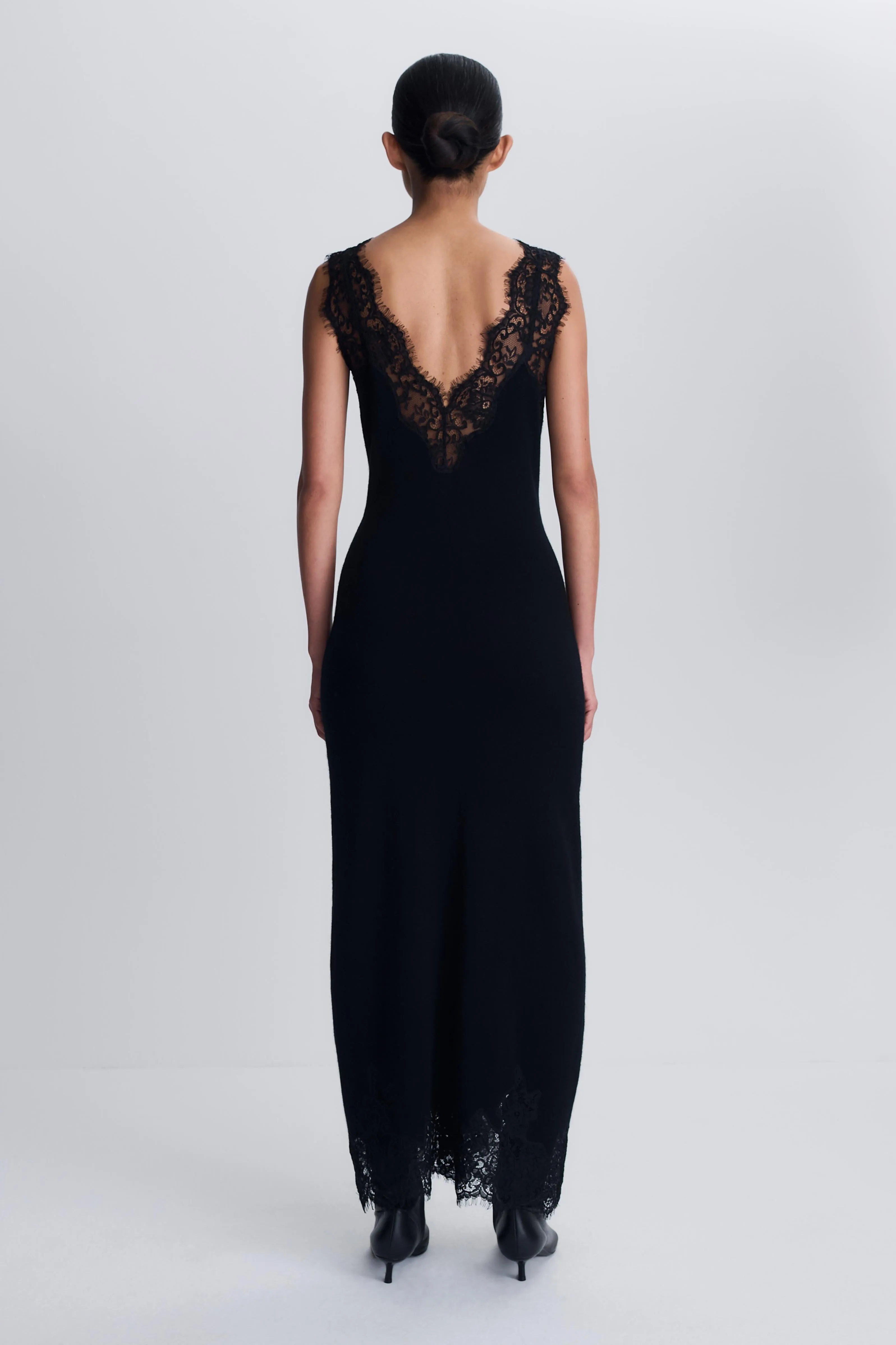 Zinnia Lace Cashmere Midi Dress sold by Simkhai product image thumbnail 5