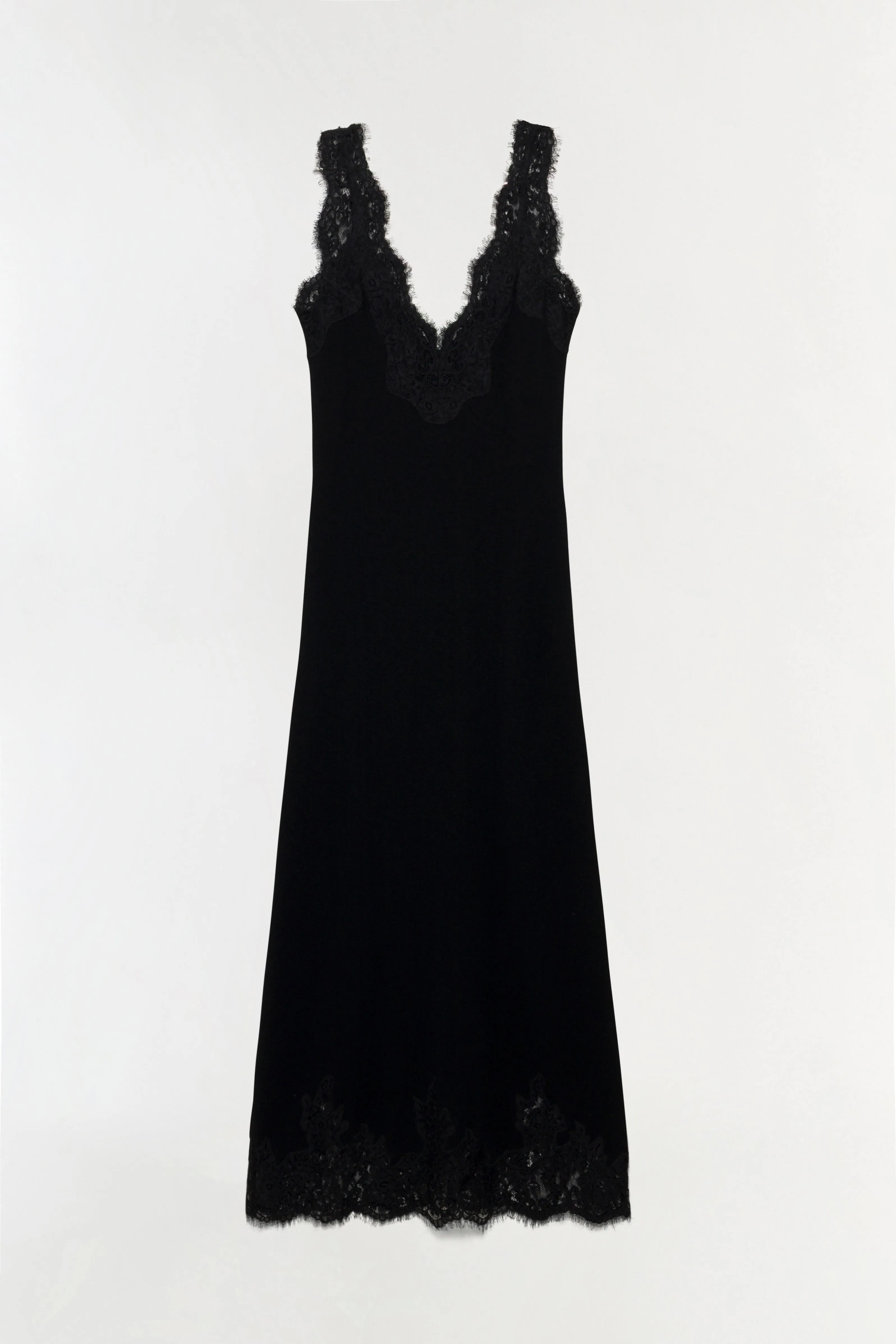 Zinnia Lace Cashmere Midi Dress sold by Simkhai