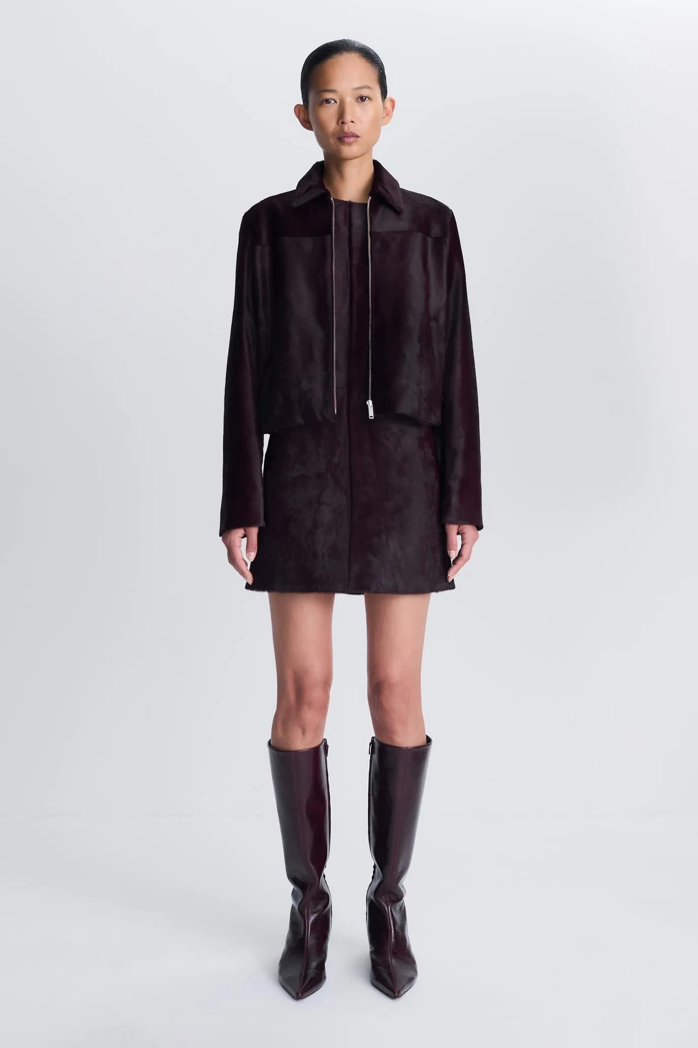 Daria Calf Hair Jacket sold by Simkhai product image thumbnail 2