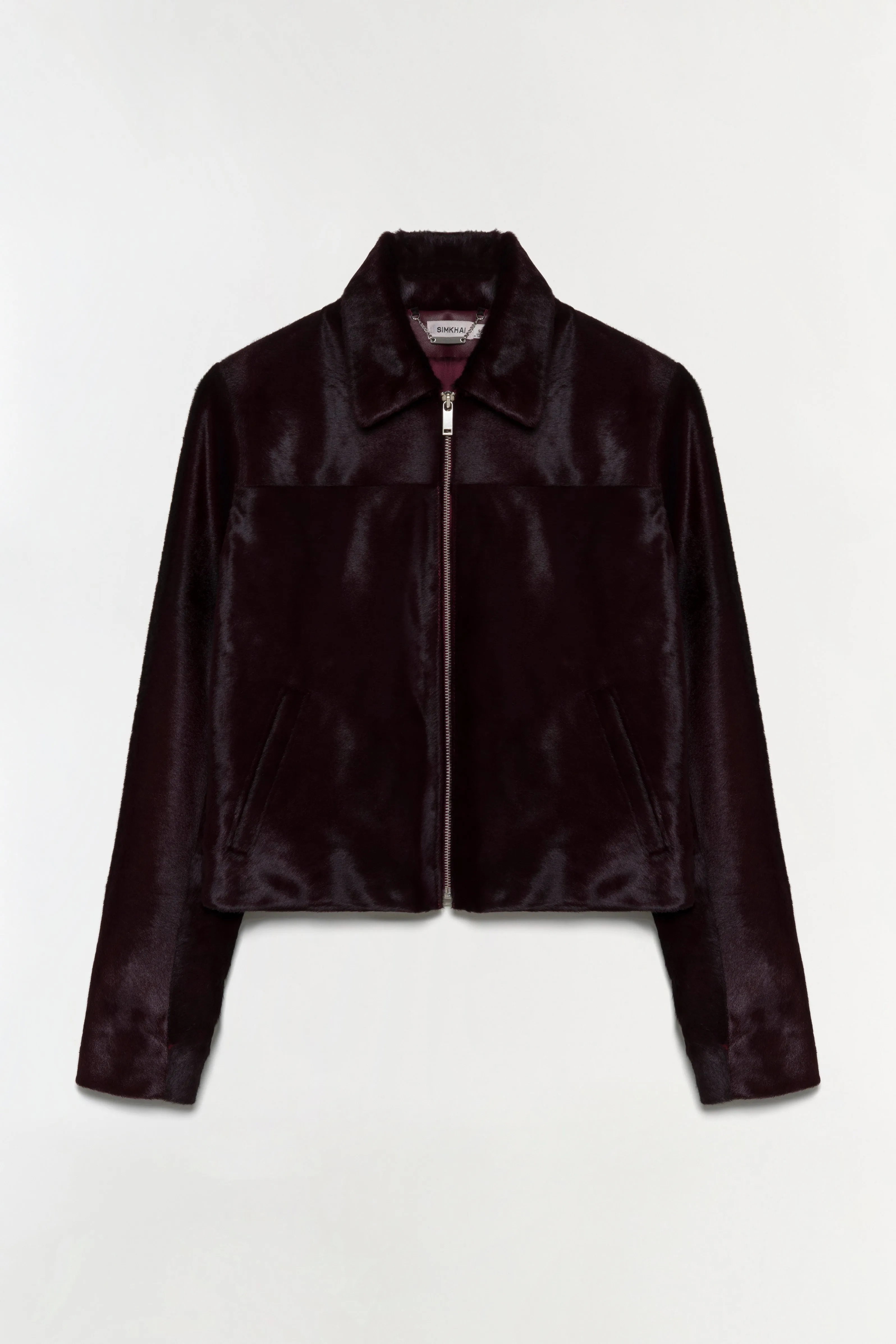 Daria Calf Hair Jacket sold by Simkhai