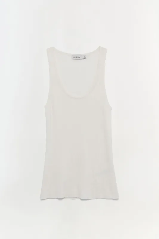 Kioni Silk Cashmere Tank made by Simkhai