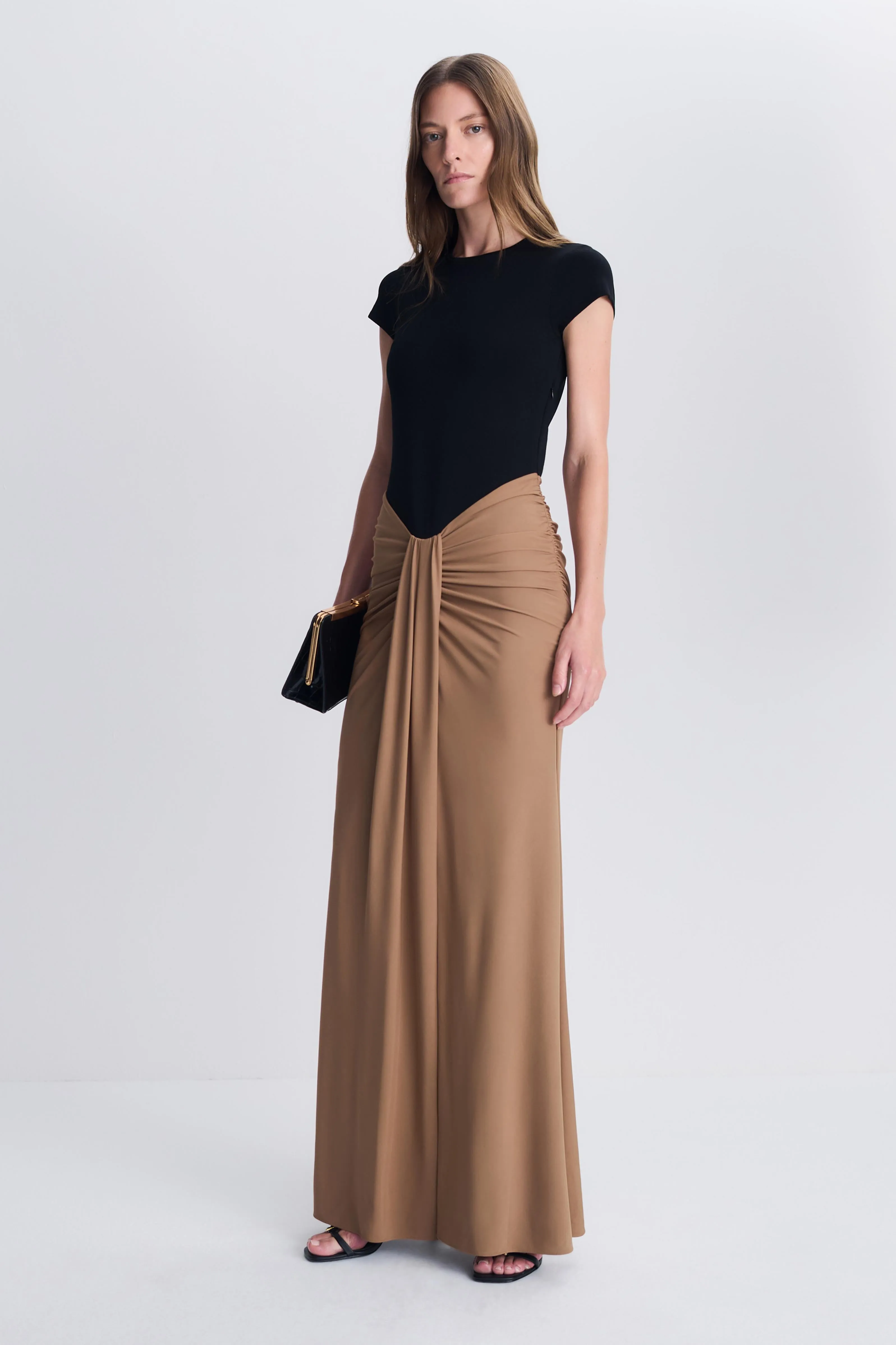 Matilde Draped Jersey Gown sold by Simkhai product image thumbnail 4