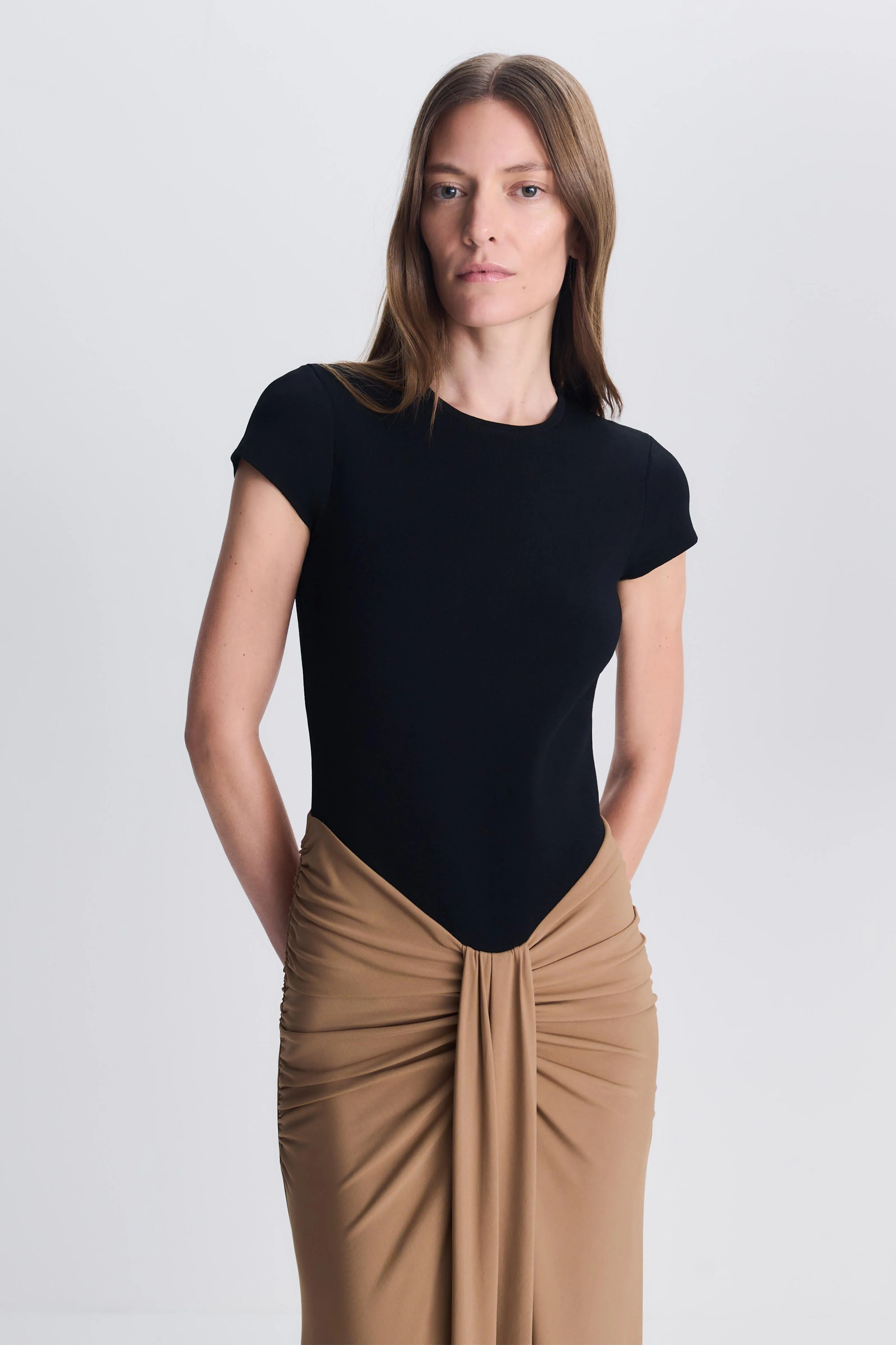 Matilde Draped Jersey Gown sold by Simkhai product image thumbnail 3