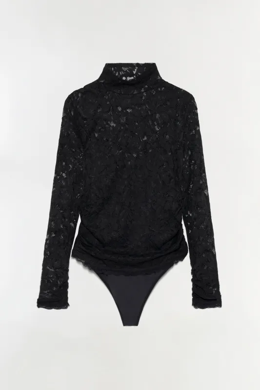 Zurie Lace Bodysuit made by Simkhai