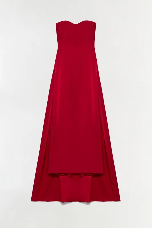Dinah Strapless Midi Dress made by Simkhai
