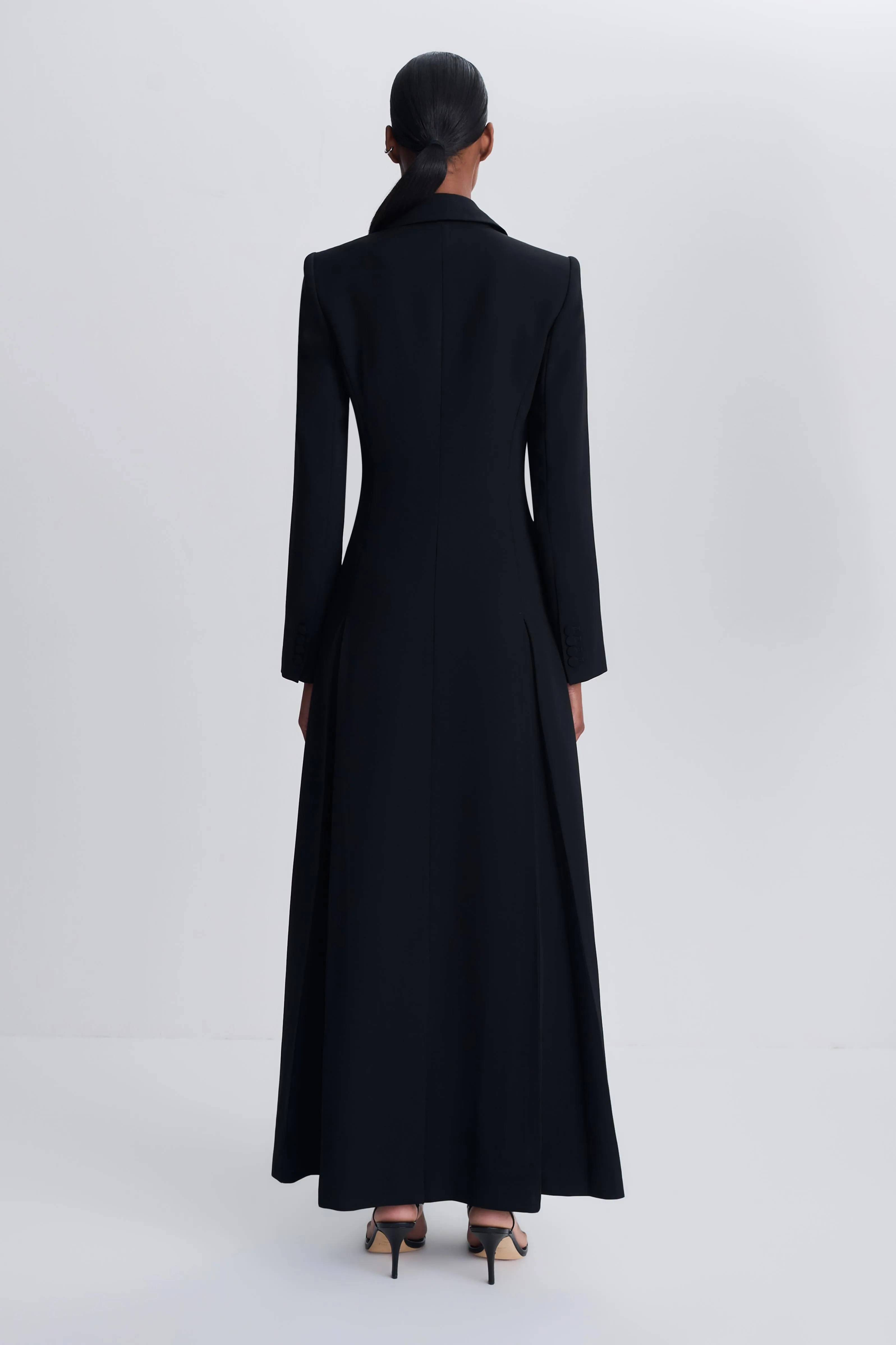 Calene Satin Crepe Blazer Gown sold by Simkhai product image thumbnail 5