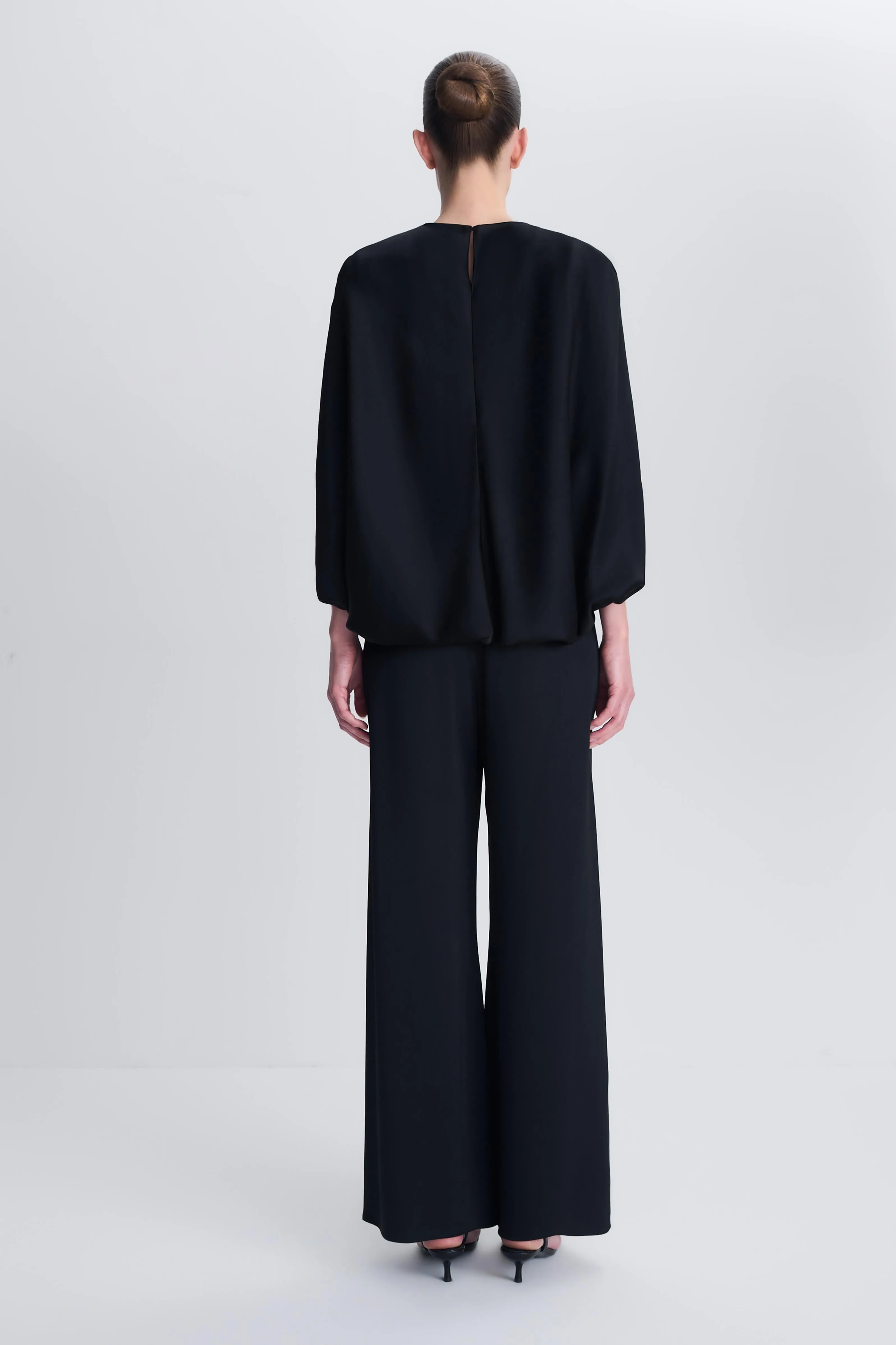 Lauren Satin Cape Top sold by Simkhai product image thumbnail 5