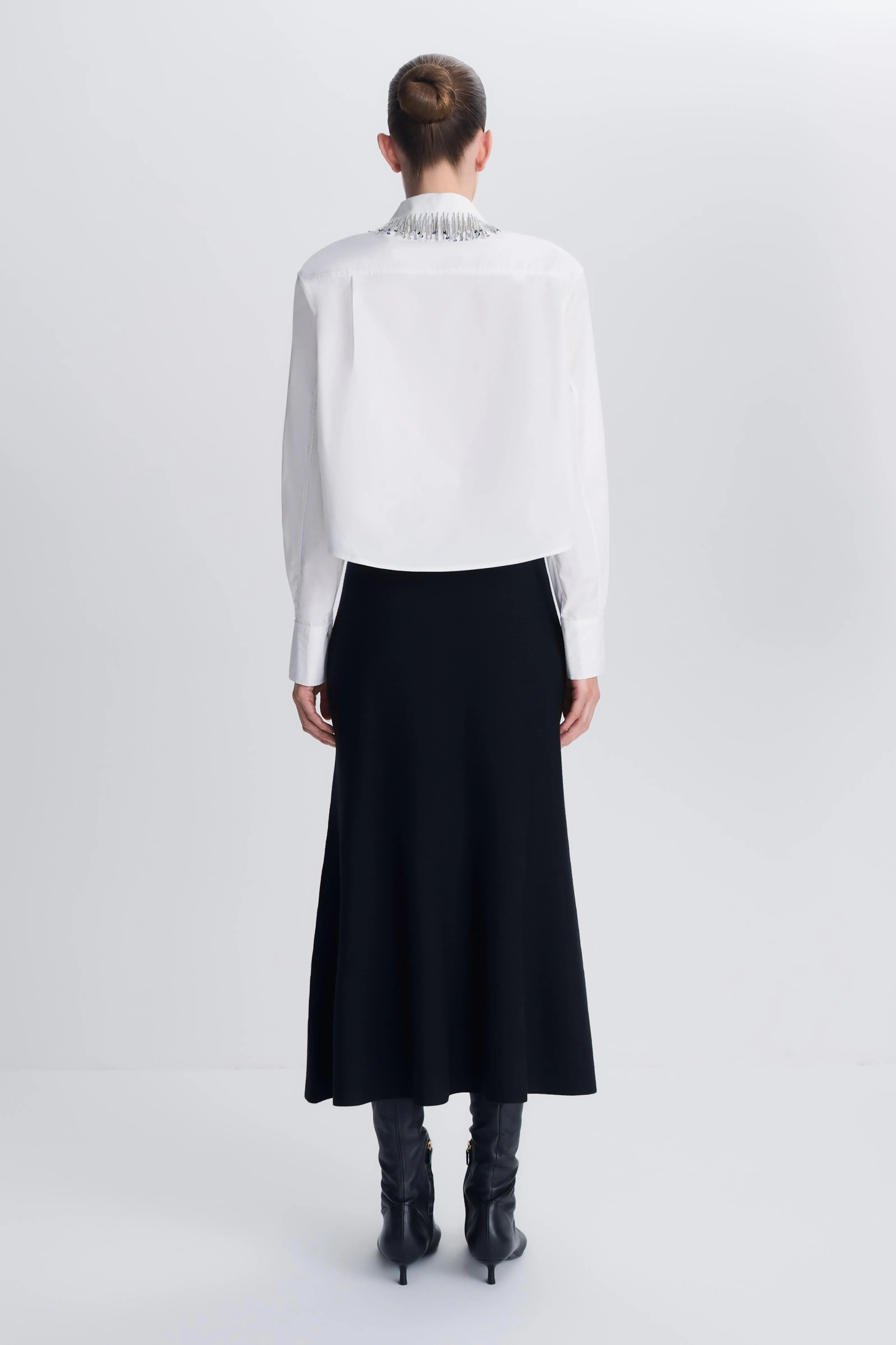 Renata Embellished Button Down Shirt sold by Simkhai product image thumbnail 5