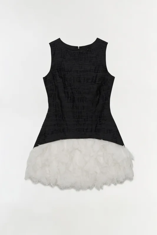 Olympia Taffeta Mini Dress made by Simkhai