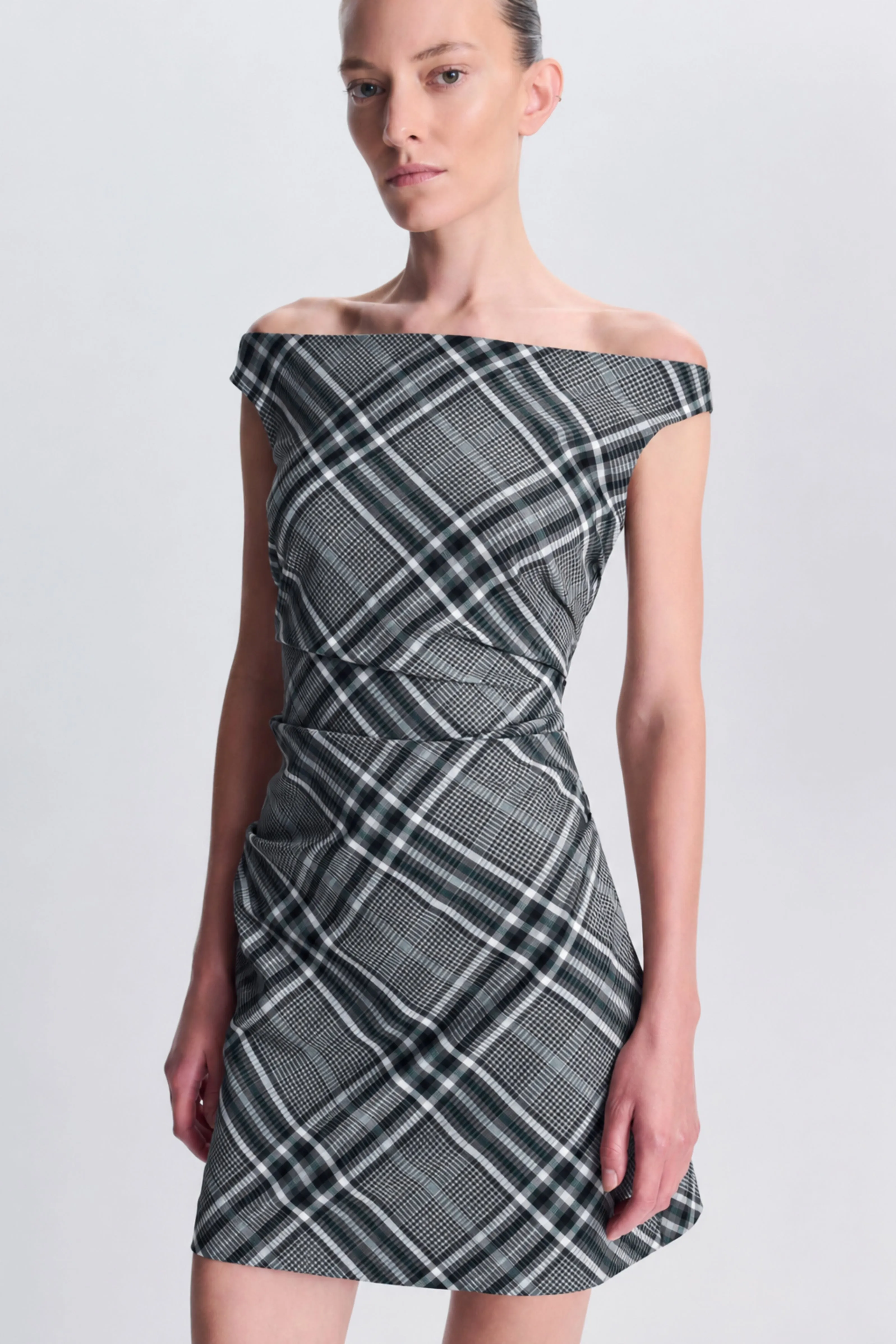 Wells Off-Shoulder Mini Dress sold by Simkhai product image thumbnail 3