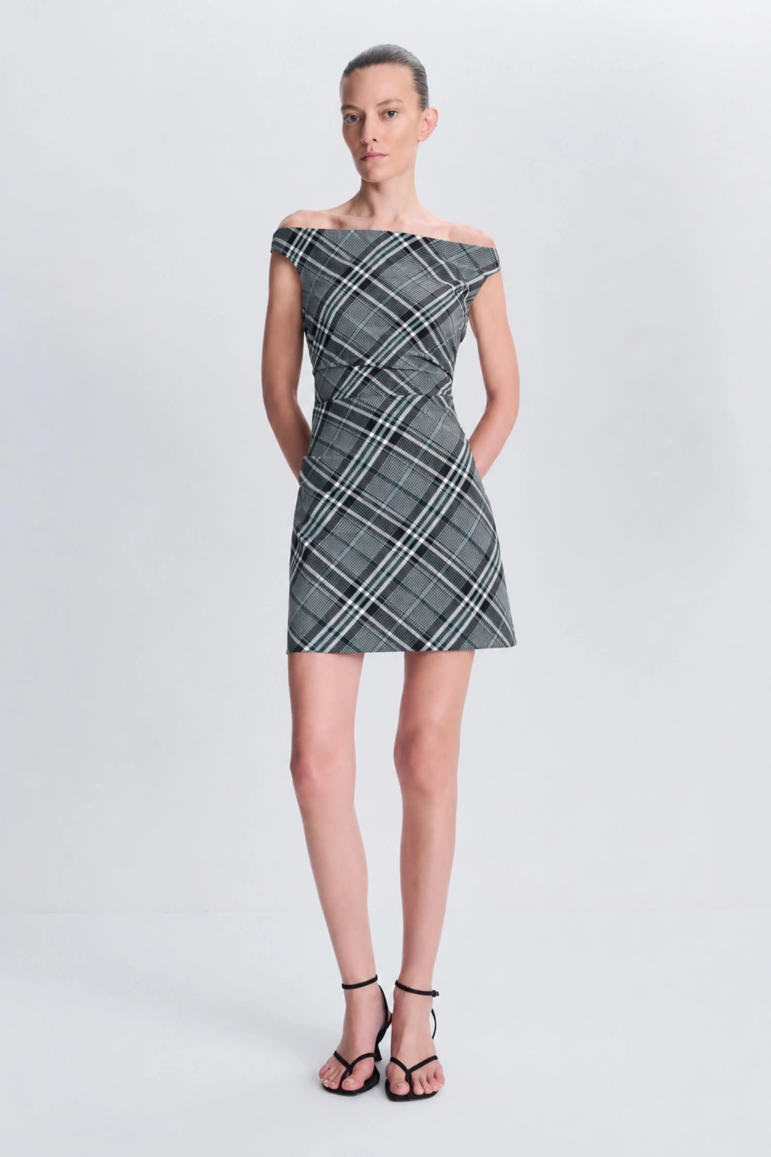 Wells Off-Shoulder Mini Dress sold by Simkhai product image thumbnail 4