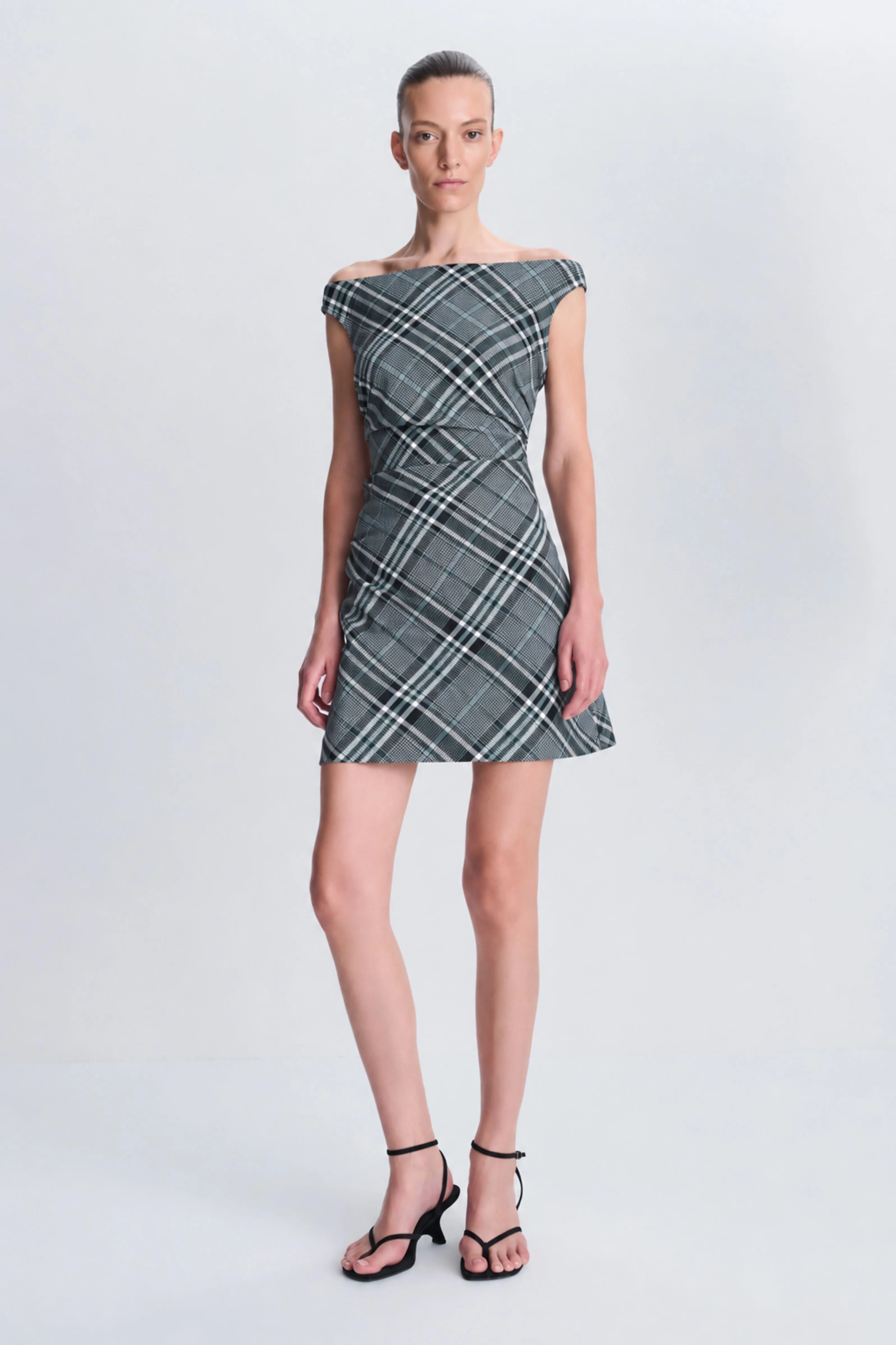 Wells Off-Shoulder Mini Dress sold by Simkhai product image thumbnail 2