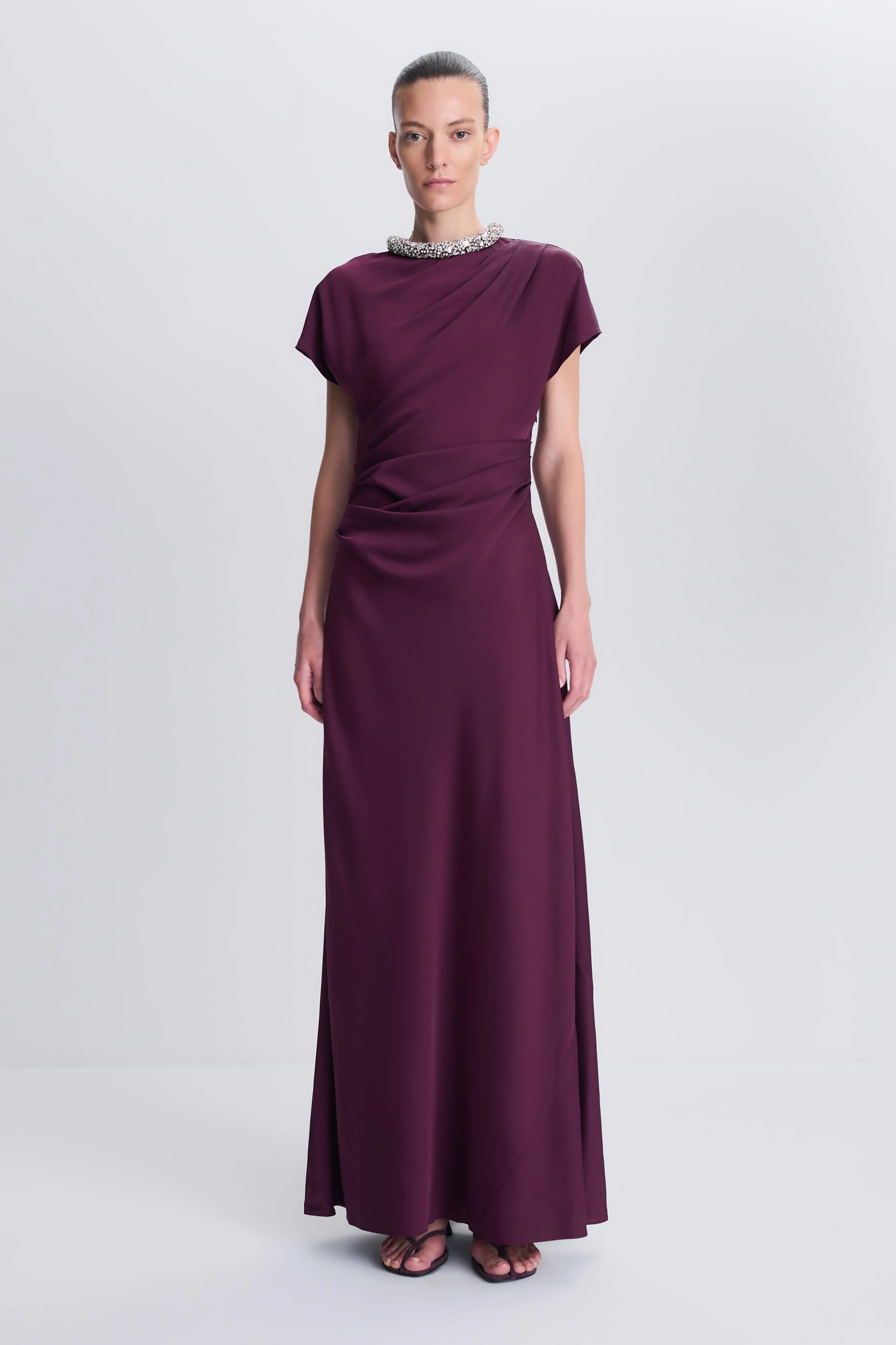 Eliza Satin Gown sold by Simkhai product image thumbnail 2