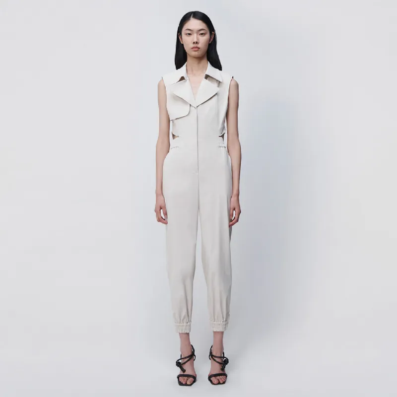 Rayley Trench Jumpsuit sold by Simkhai