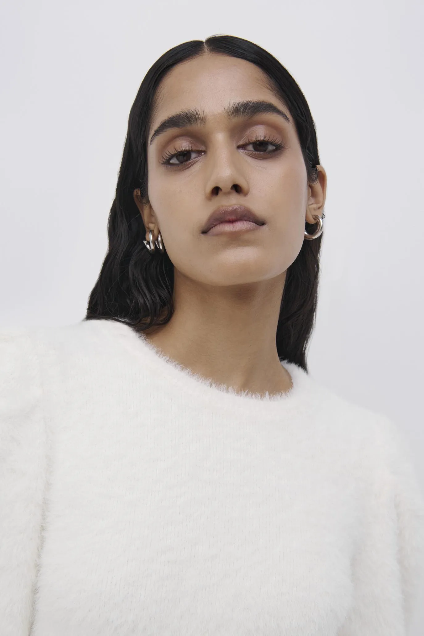 Levy Fuzzy Knit Pullover sold by Simkhai product image thumbnail 4