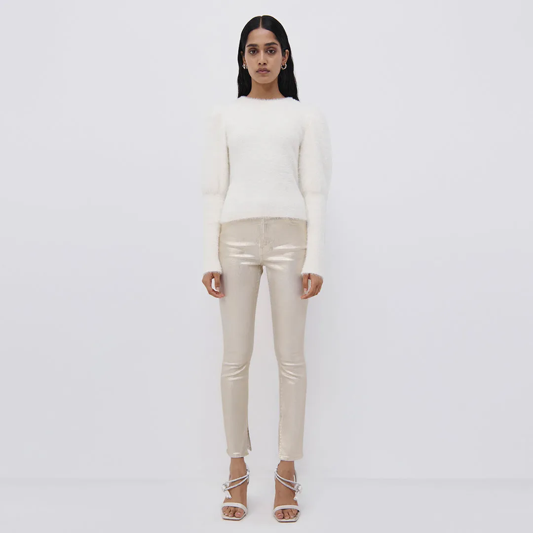 Levy Fuzzy Knit Pullover sold by Simkhai