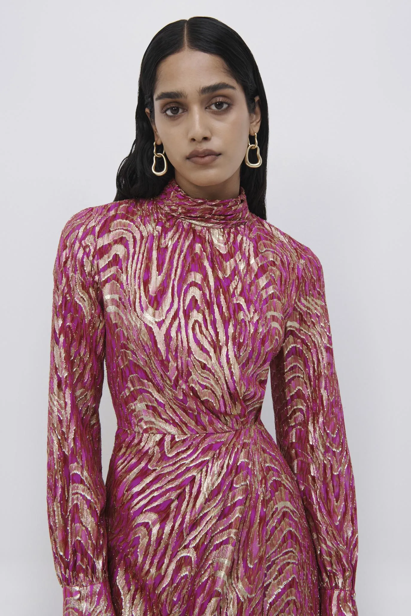Halen Fil Coupe Mini Dress sold by Simkhai product image thumbnail 3