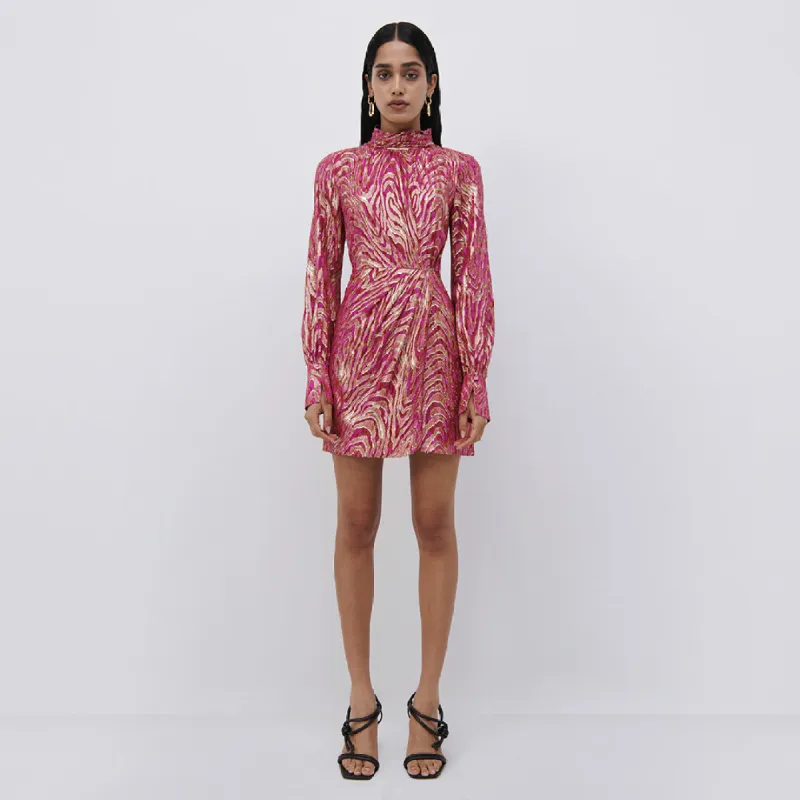 Halen Fil Coupe Mini Dress made by Simkhai