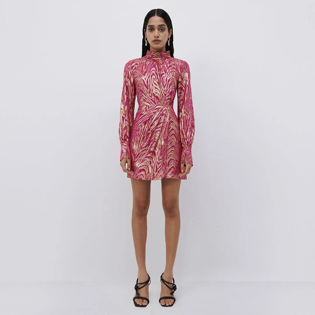 Halen Fil Coupe Mini Dress sold by Simkhai