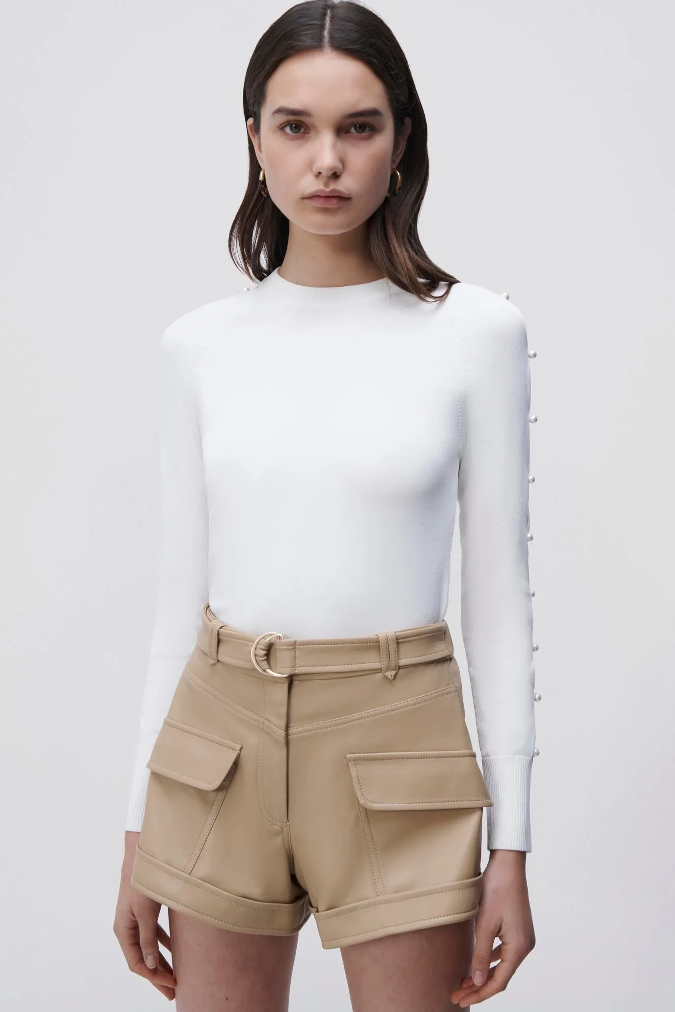 Geneva Compact Rib Top sold by Simkhai product image thumbnail 2