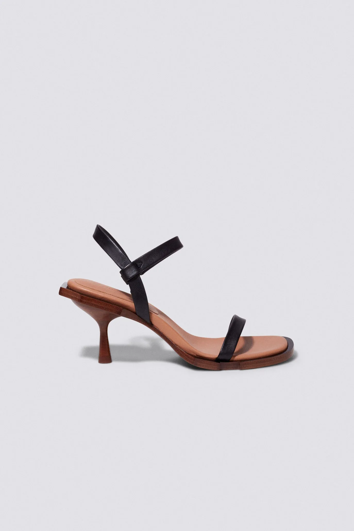 Roma Sculpted Heeled Sandal sold by Simkhai product image thumbnail 3