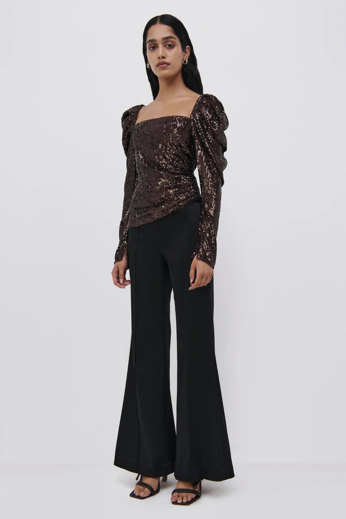 Allura Hammered Sequin Top sold by Simkhai product image thumbnail 4