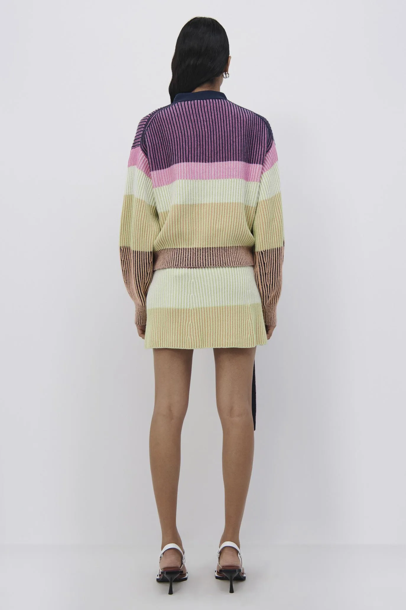 Safford Cotton Cashmere Cardigan sold by Simkhai product image thumbnail 5