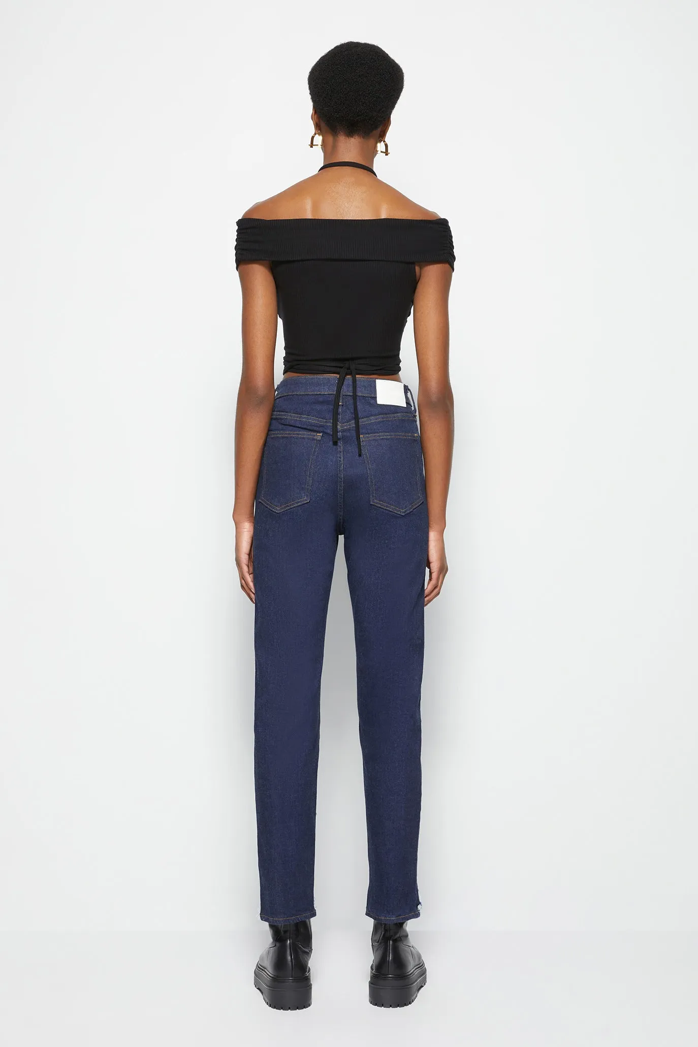 River Straight Leg Denim sold by Simkhai product image thumbnail 3