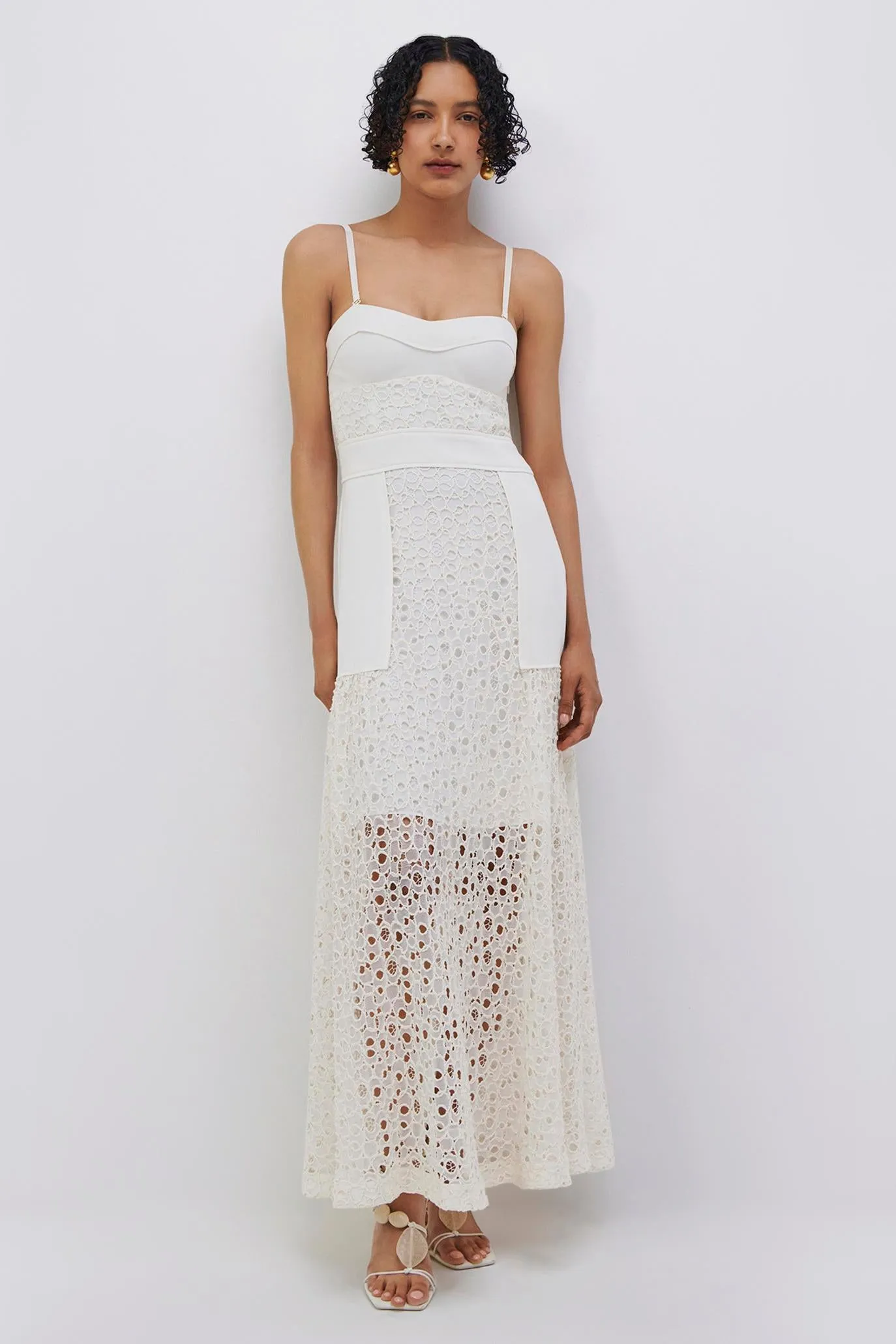 Vida Utility Lace Maxi Dress sold by Simkhai product image thumbnail 2