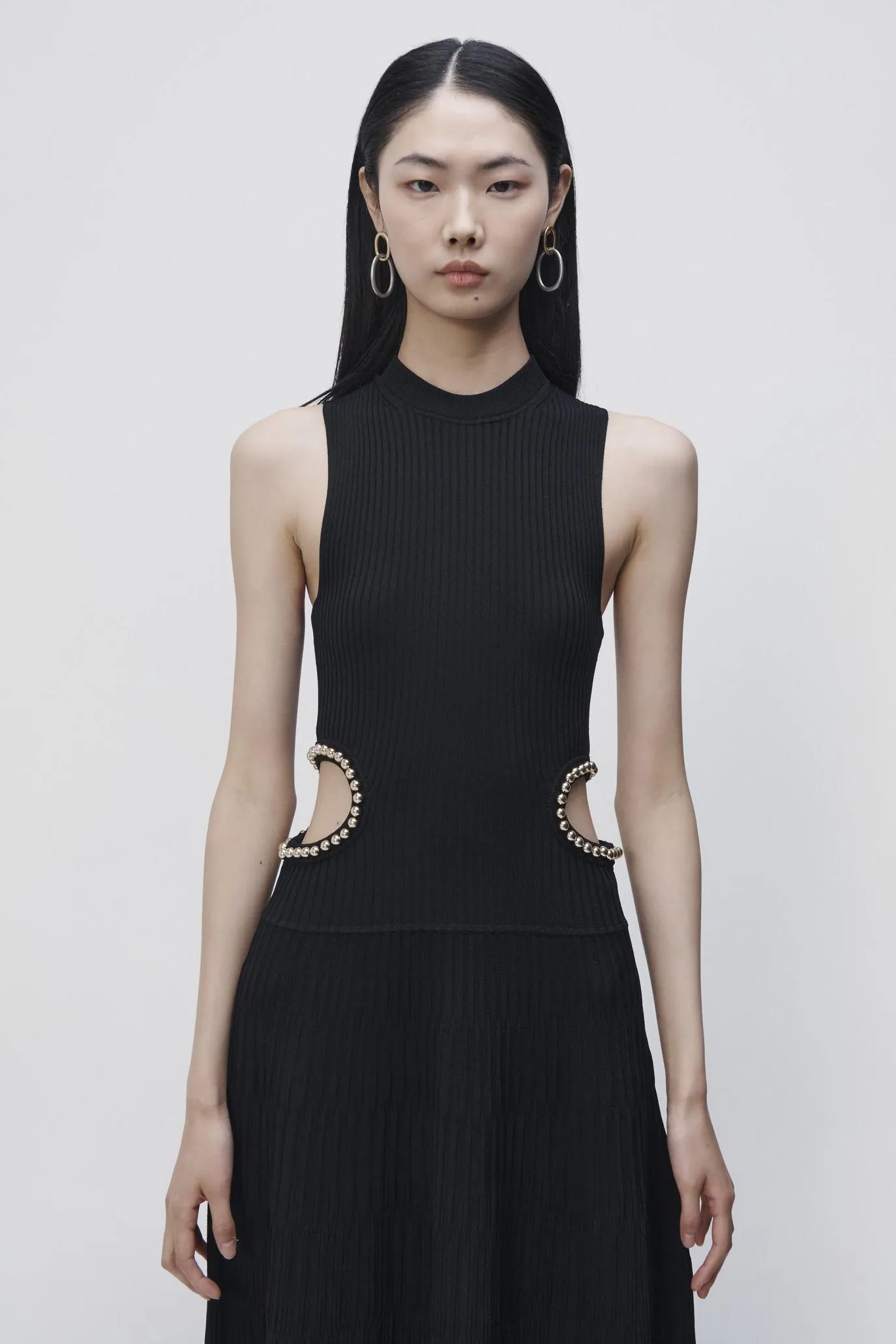 Tommi Compact Rib Midi Dress sold by Simkhai product image thumbnail 3