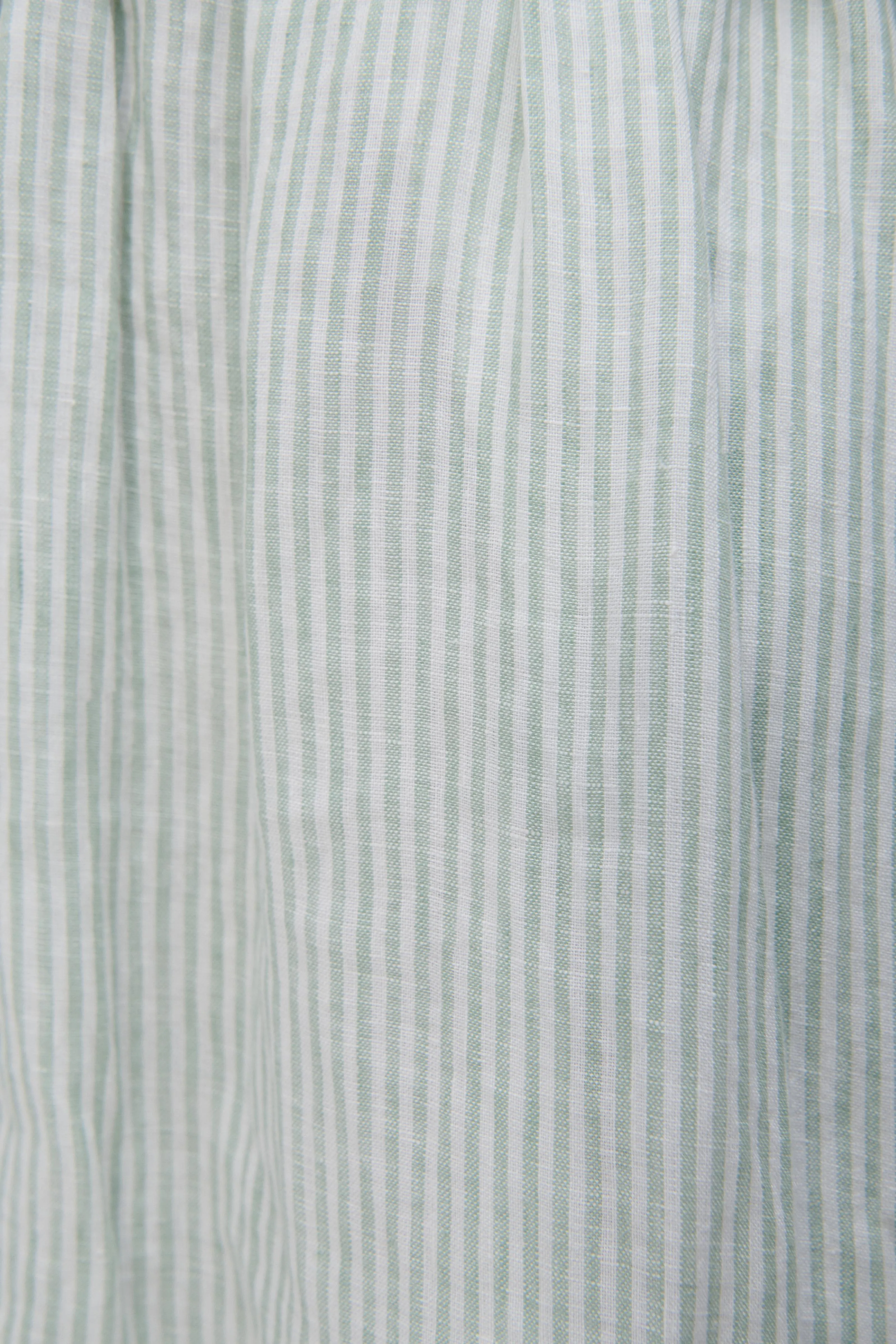 Leighton Striped Linen Midi Dress sold by Simkhai product image thumbnail 4