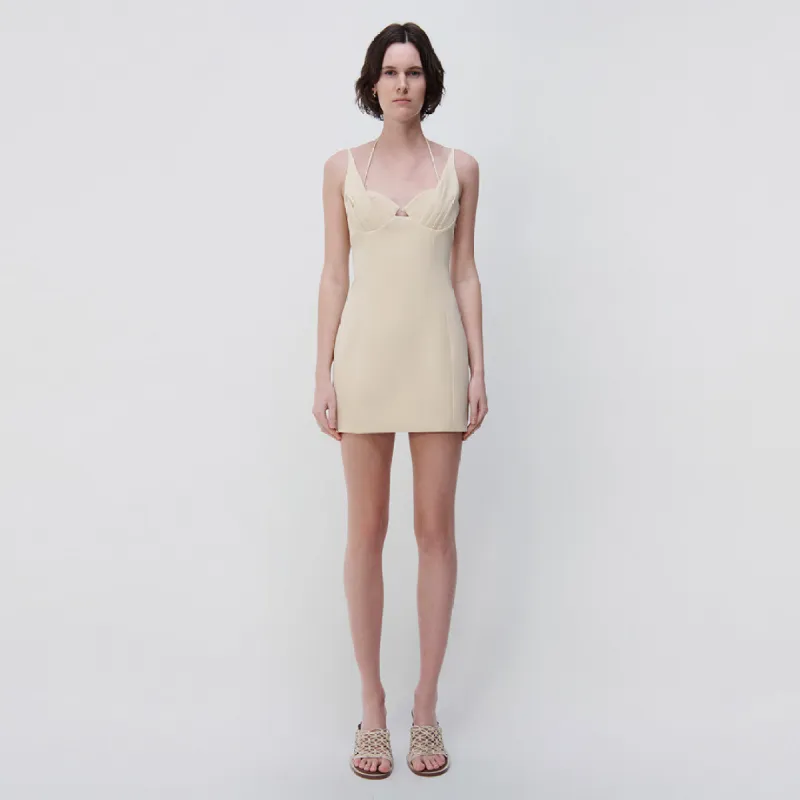 Vanesa Draped Mini Dress made by Simkhai