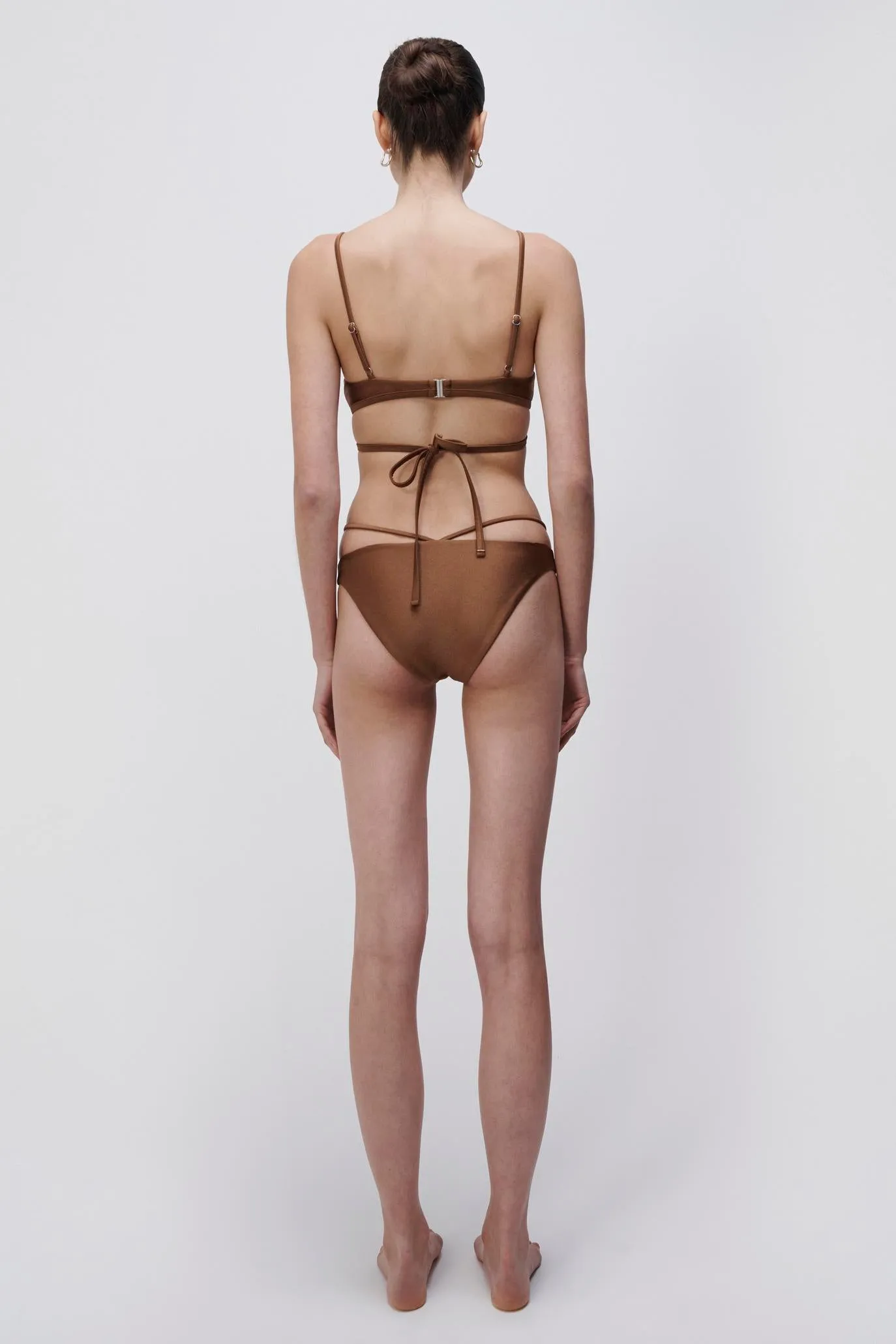 Emmalynn Satin Bikini Bottom sold by Simkhai product image thumbnail 5