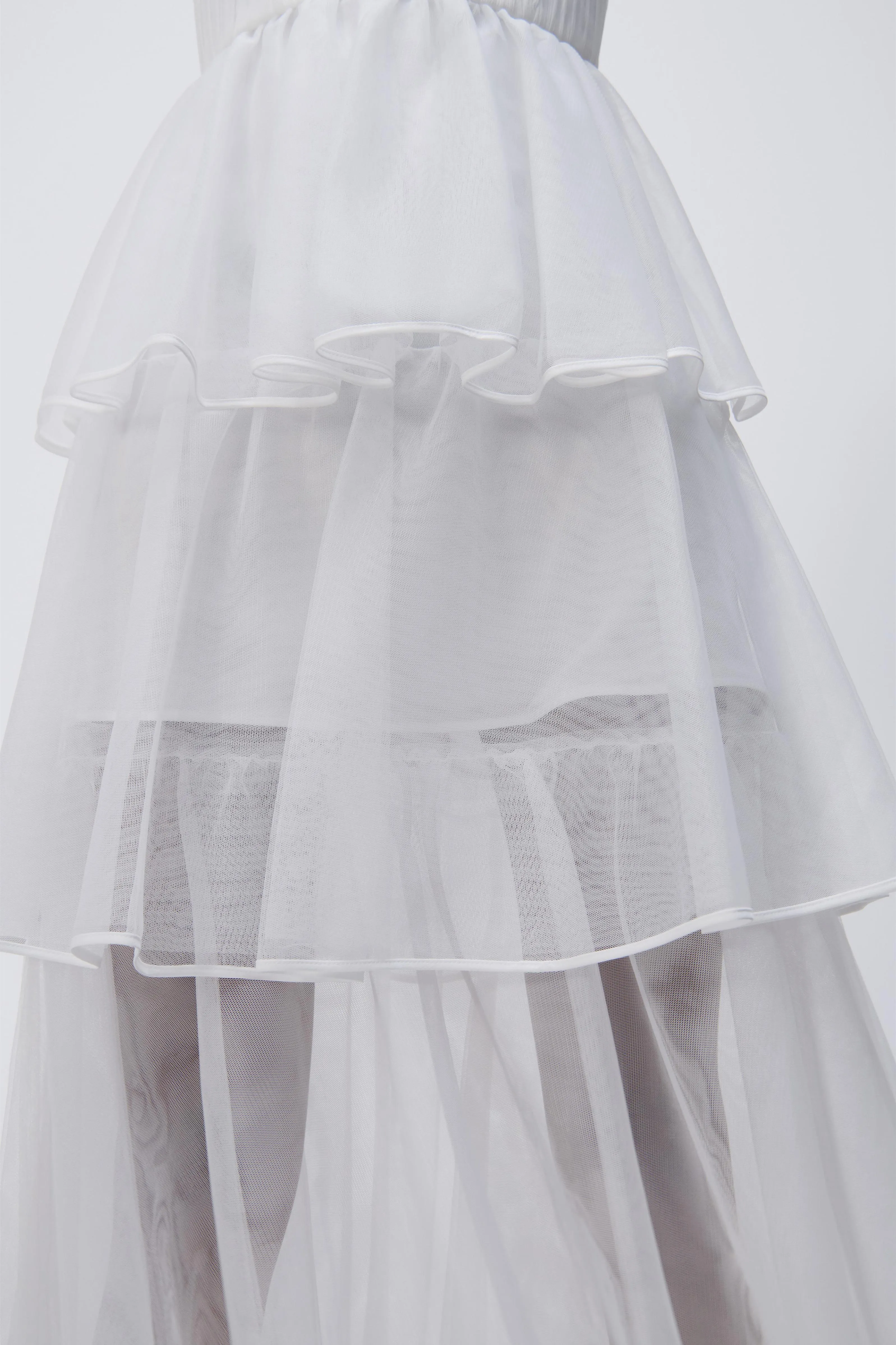 Benton Tulle Plisse Midi Dress sold by Simkhai product image thumbnail 4