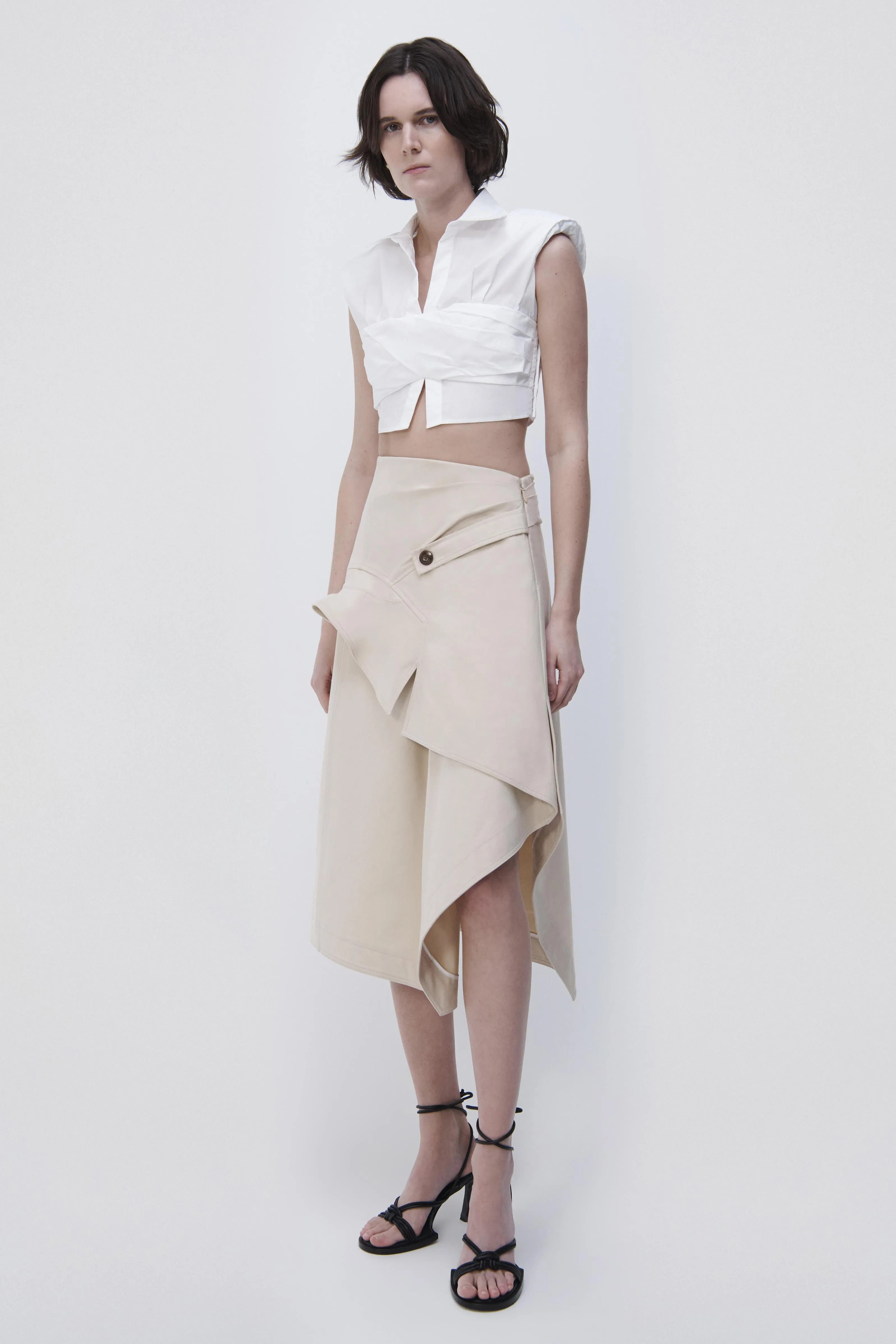 Bruna Draped Skirt sold by Simkhai product image thumbnail 2