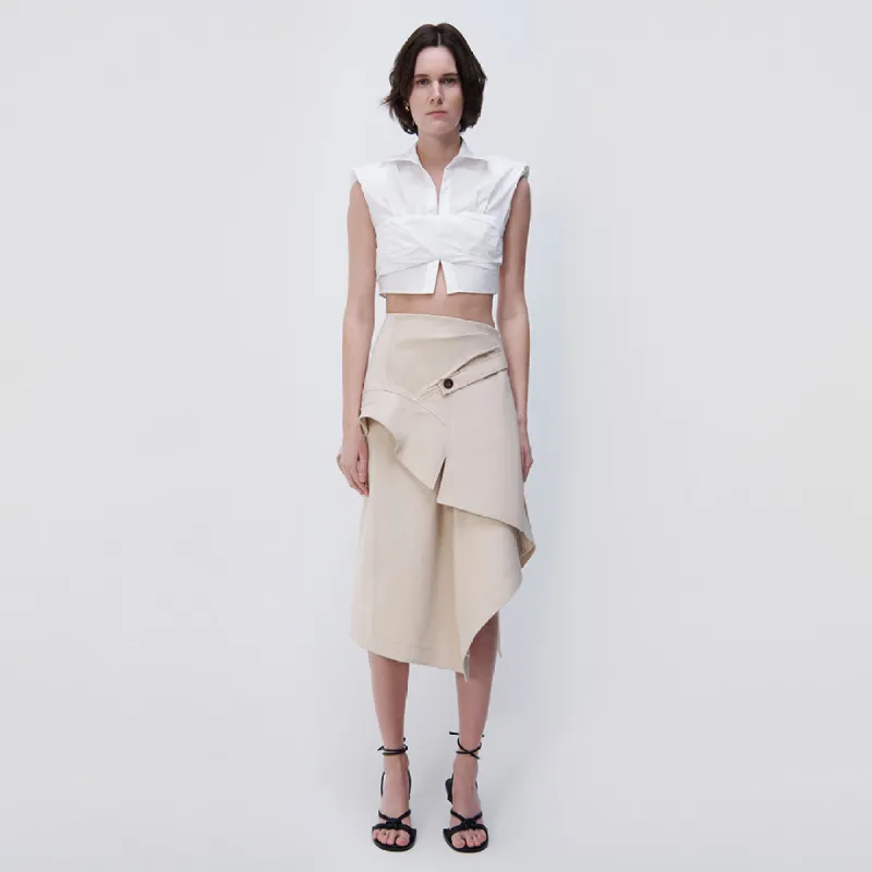Bruna Draped Skirt made by Simkhai
